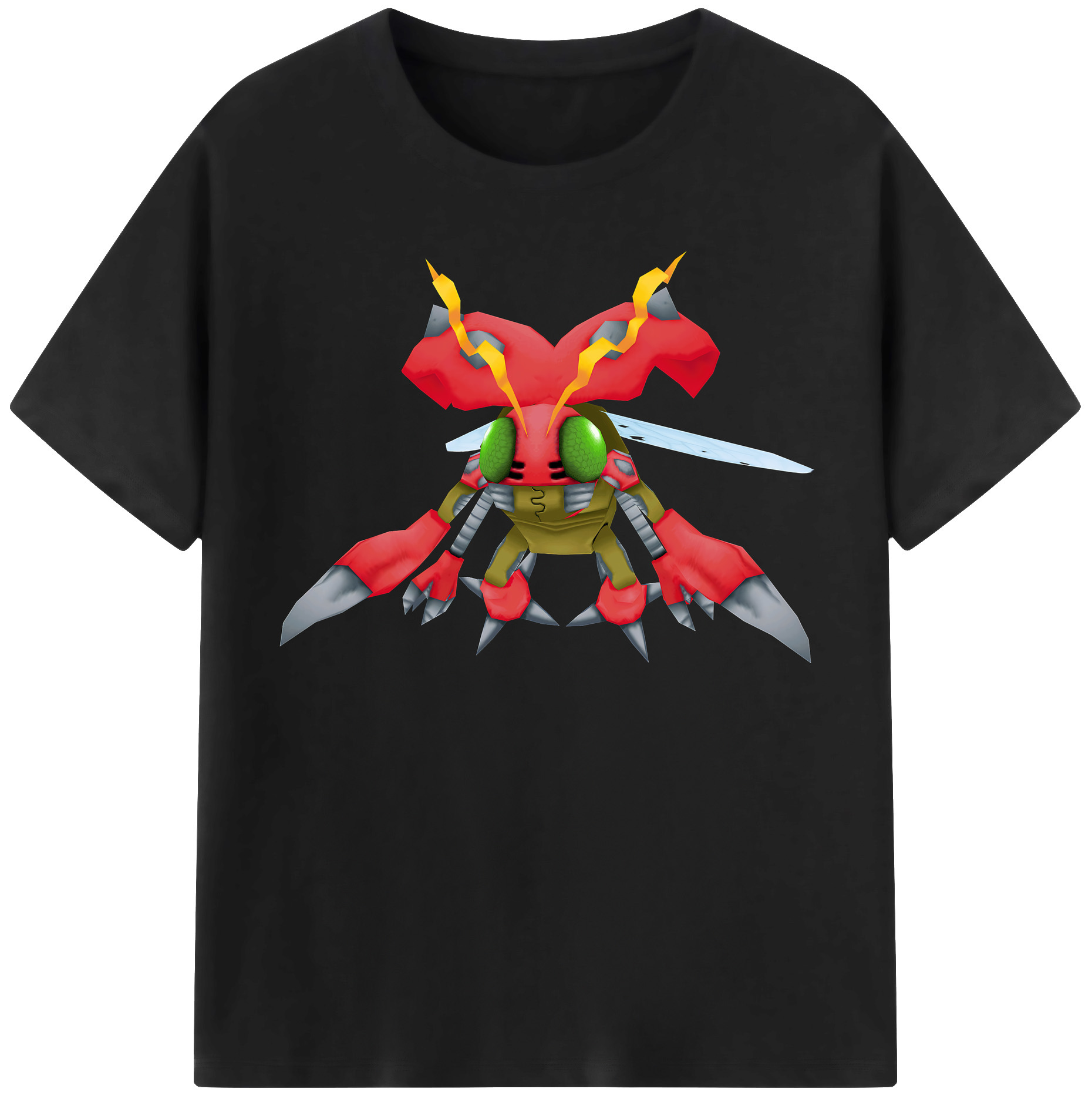 （画像用） Digimon デジタルモンスター/デジモン レディースカジュアルプリントTシャツ（綿100％）