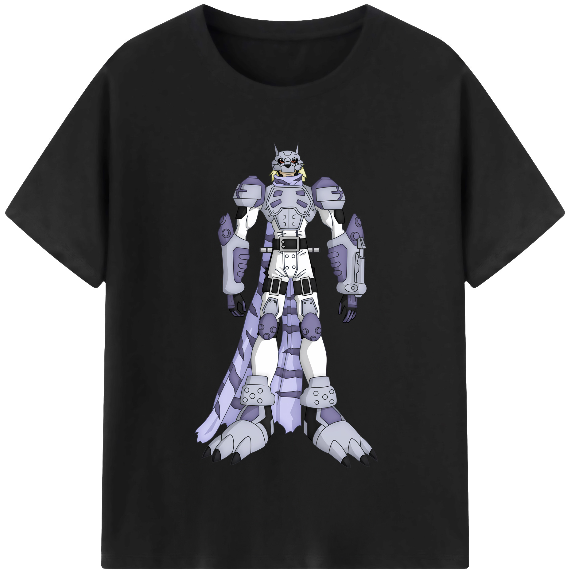 （画像用） Digimon デジタルモンスター/デジモン レディースカジュアルプリントTシャツ（綿100％）