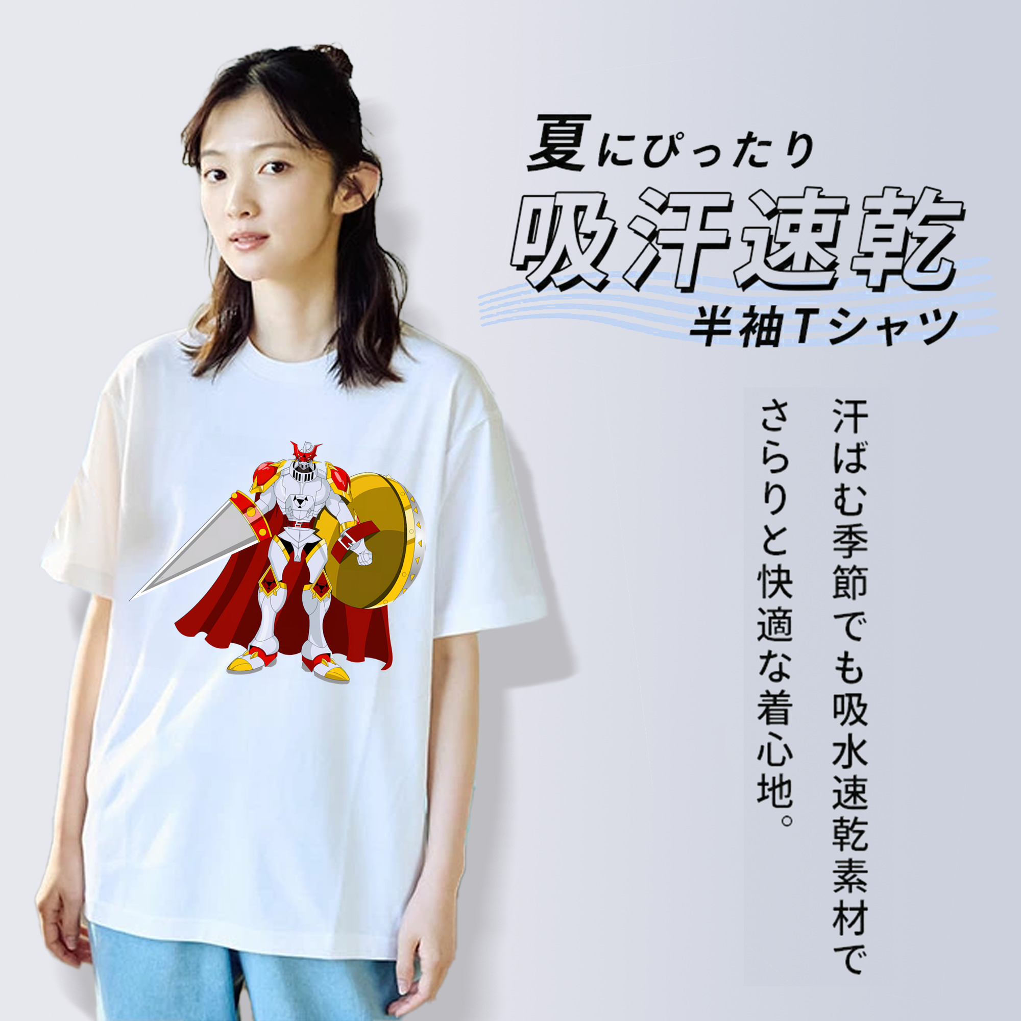 Digimon デジタルモンスター/デジモン レディースカジュアルプリントTシャツ（綿100％）