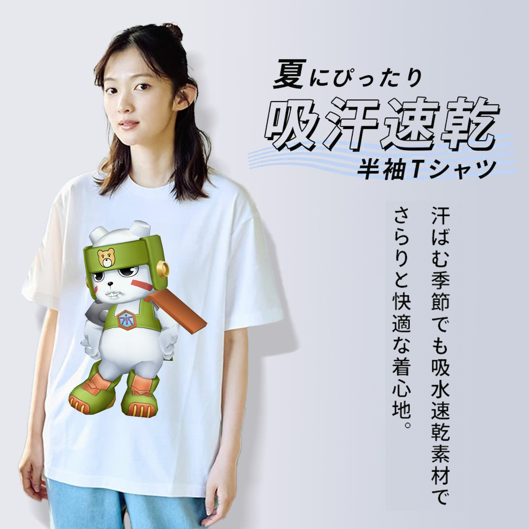 Digimon デジタルモンスター/デジモン レディースカジュアルプリントTシャツ（綿100％）