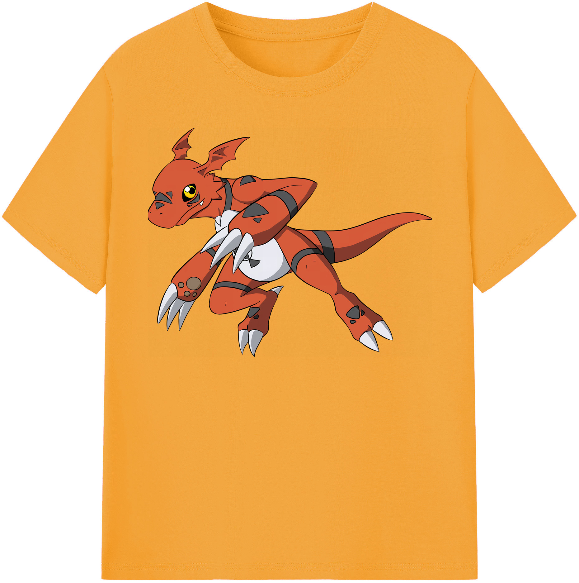 （画像用） Digimon デジタルモンスター/デジモン レディースカジュアルプリントTシャツ（綿100％）