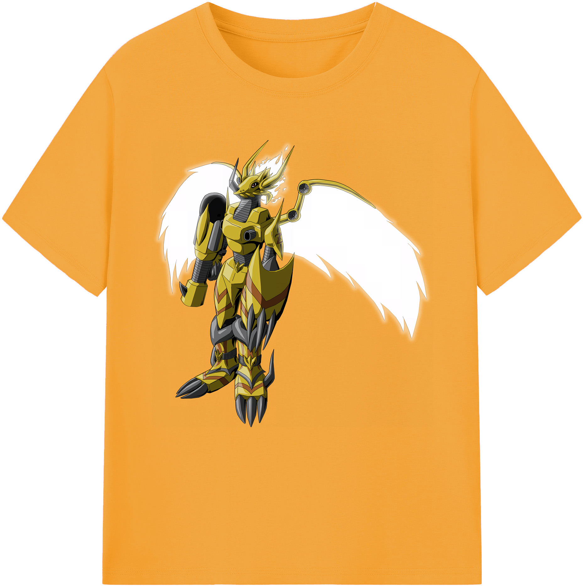 （画像用） Digimon デジタルモンスター/デジモン レディースカジュアルプリントTシャツ（綿100％）