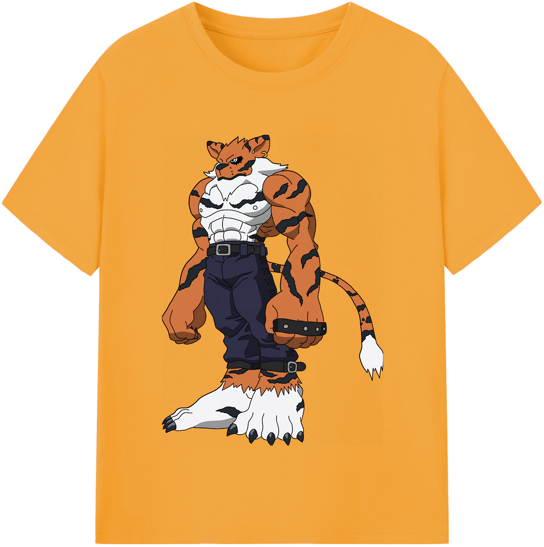 （画像用） Digimon デジタルモンスター/デジモン レディースカジュアルプリントTシャツ（綿100％）