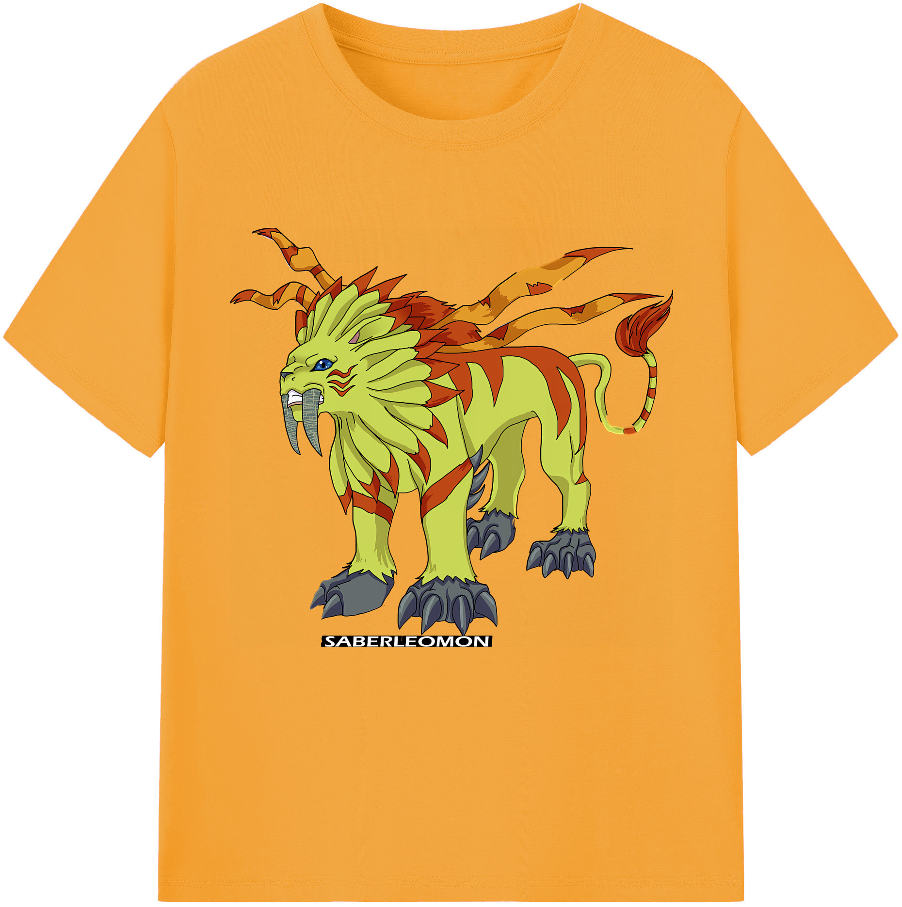 （画像用） Digimon デジタルモンスター/デジモン レディースカジュアルプリントTシャツ（綿100％）