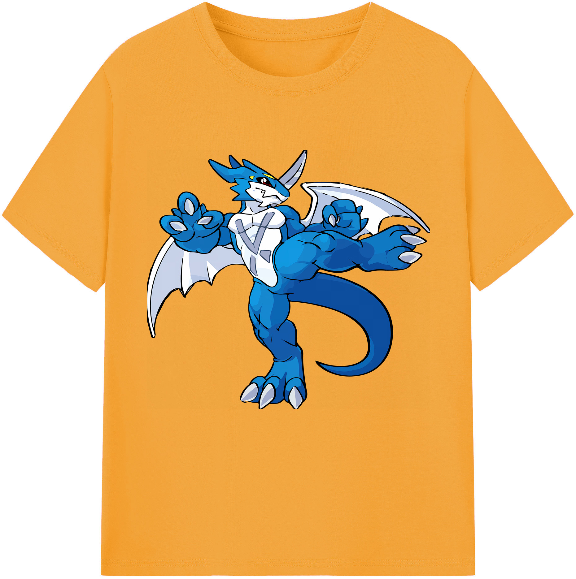 （画像用） Digimon デジタルモンスター/デジモン レディースカジュアルプリントTシャツ（綿100％）