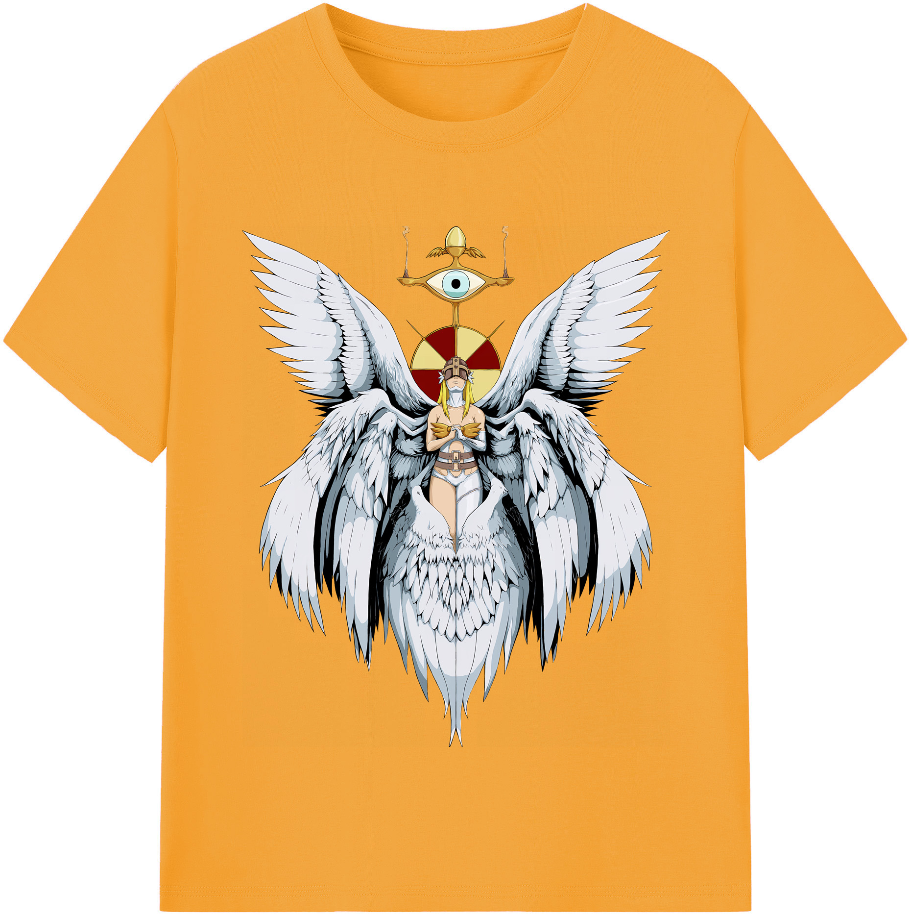 （画像用） Digimon デジタルモンスター/デジモン レディースカジュアルプリントTシャツ（綿100％）