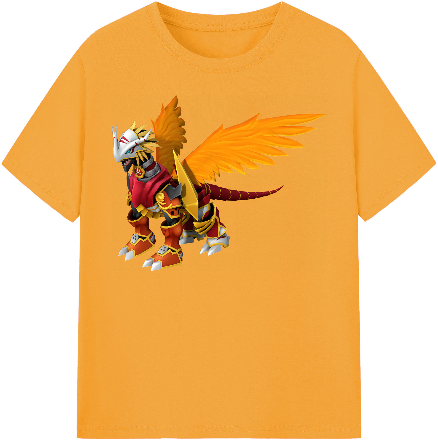 （画像用） Digimon デジタルモンスター/デジモン レディースカジュアルプリントTシャツ（綿100％）