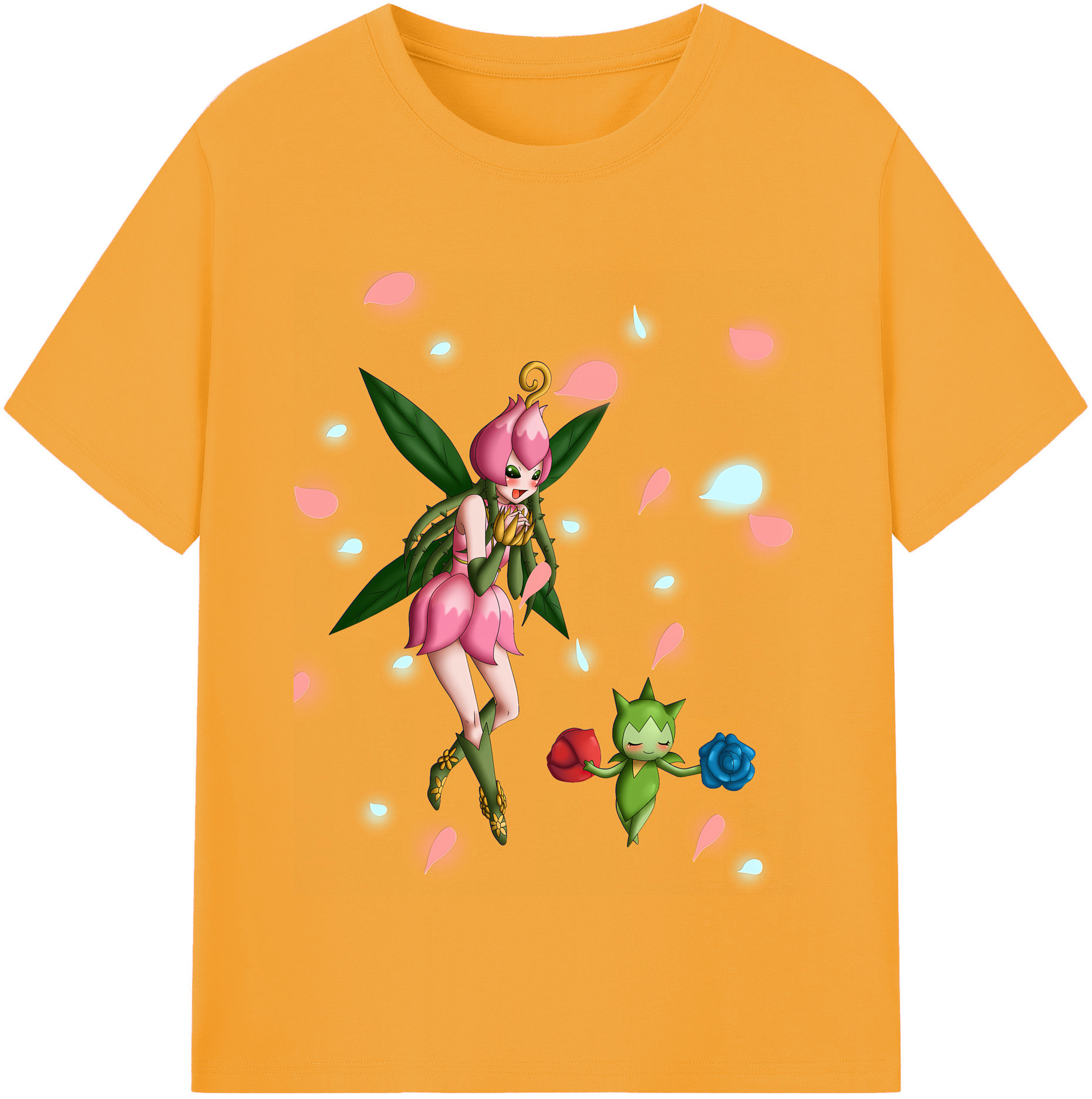 （画像用） Digimon デジタルモンスター/デジモン レディースカジュアルプリントTシャツ（綿100％）