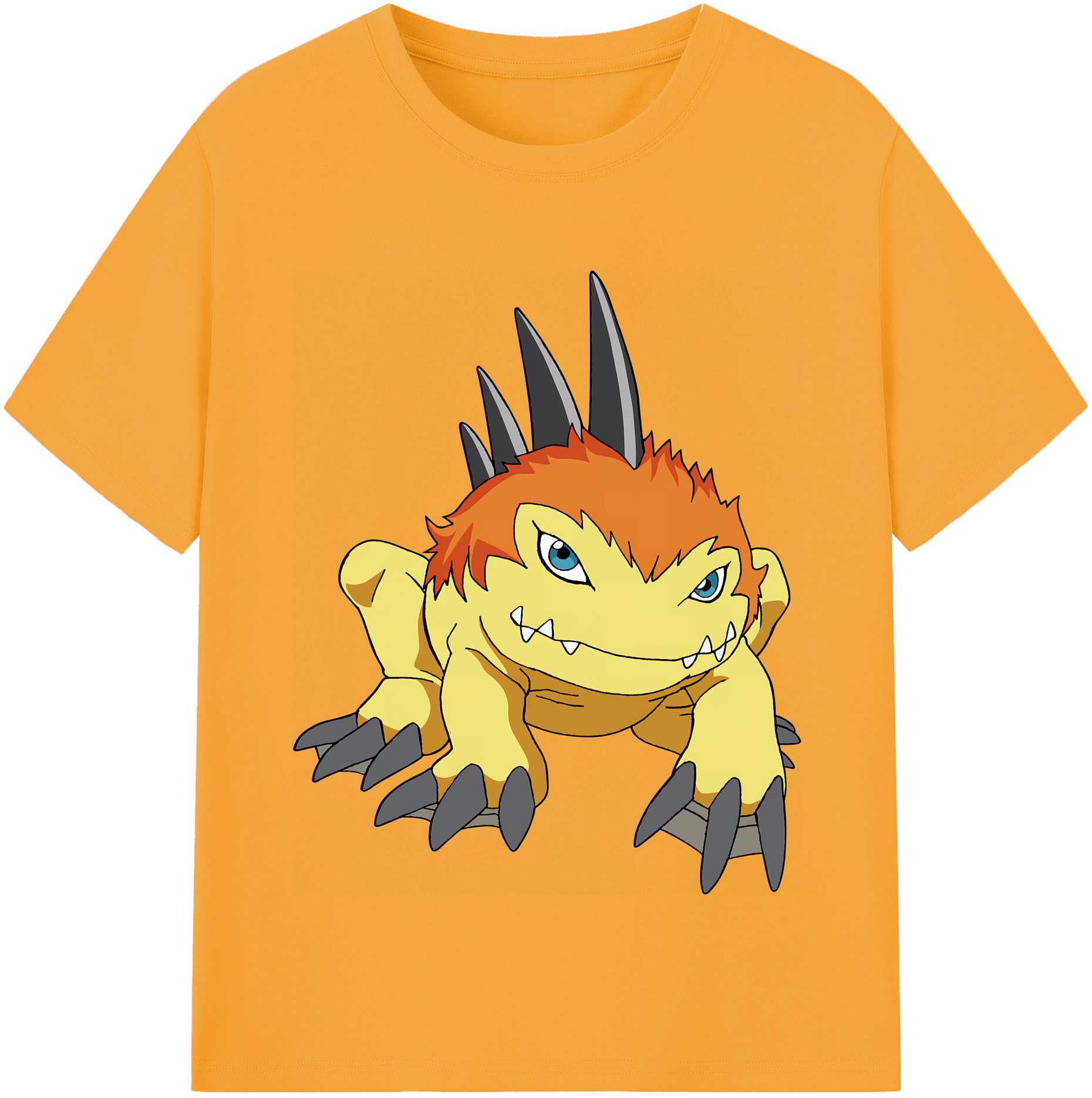 （画像用） Digimon デジタルモンスター/デジモン レディースカジュアルプリントTシャツ（綿100％）