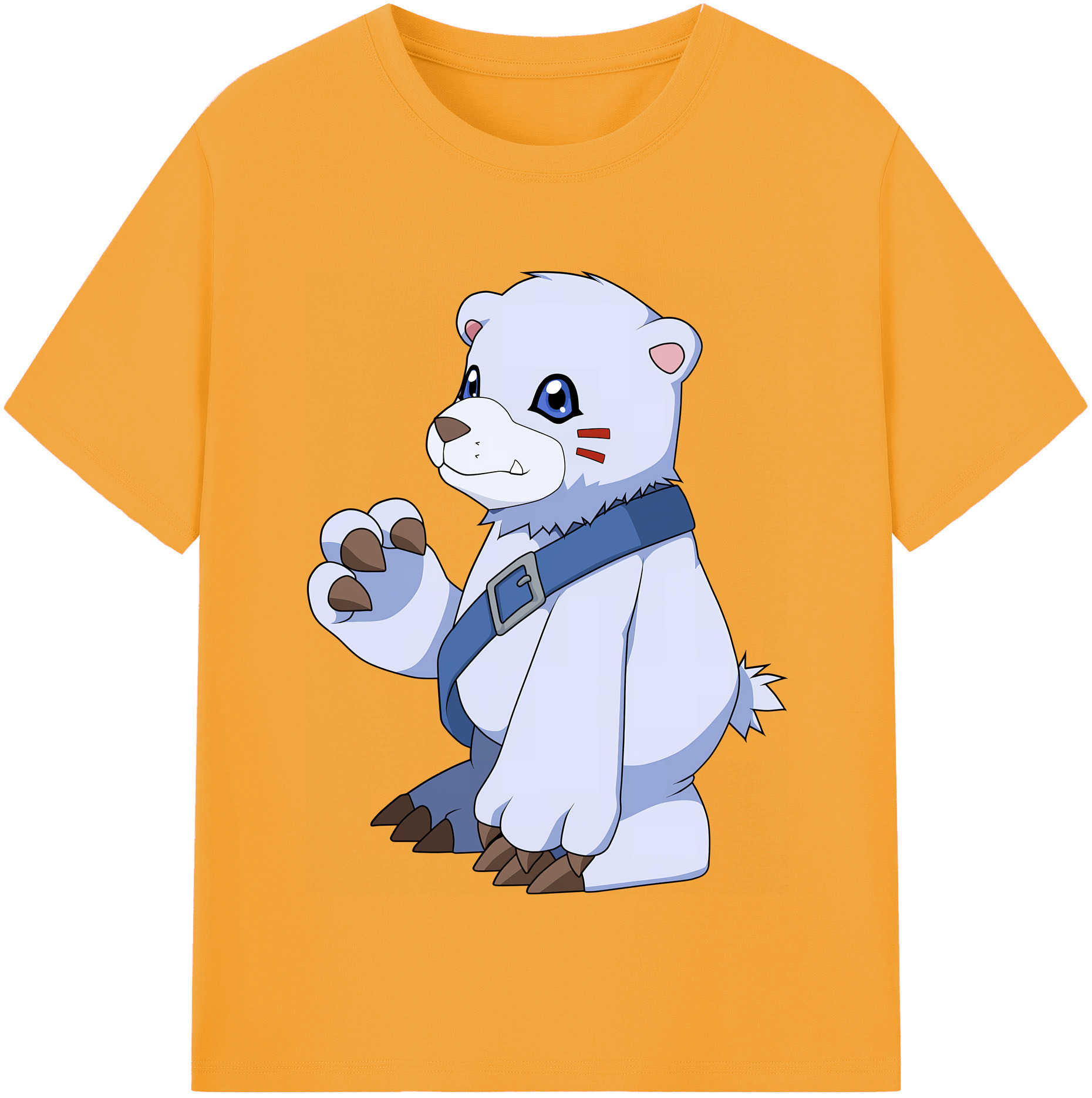 （画像用） Digimon デジタルモンスター/デジモン レディースカジュアルプリントTシャツ（綿100％）