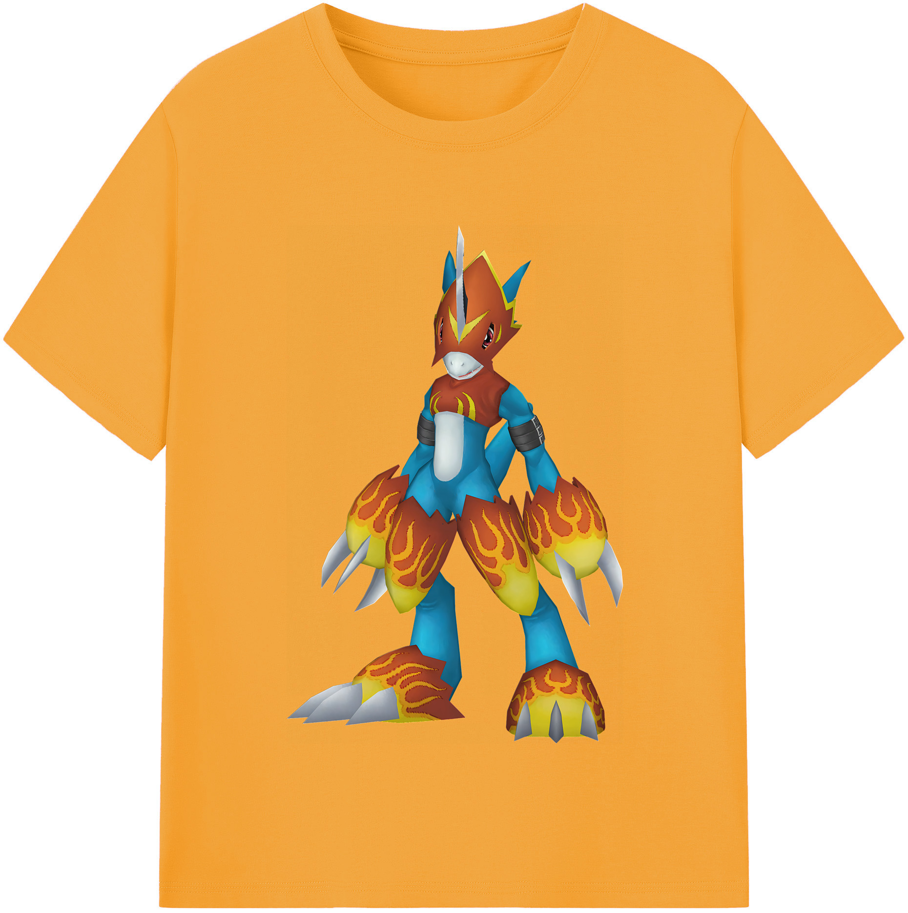 （画像用） Digimon デジタルモンスター/デジモン レディースカジュアルプリントTシャツ（綿100％）