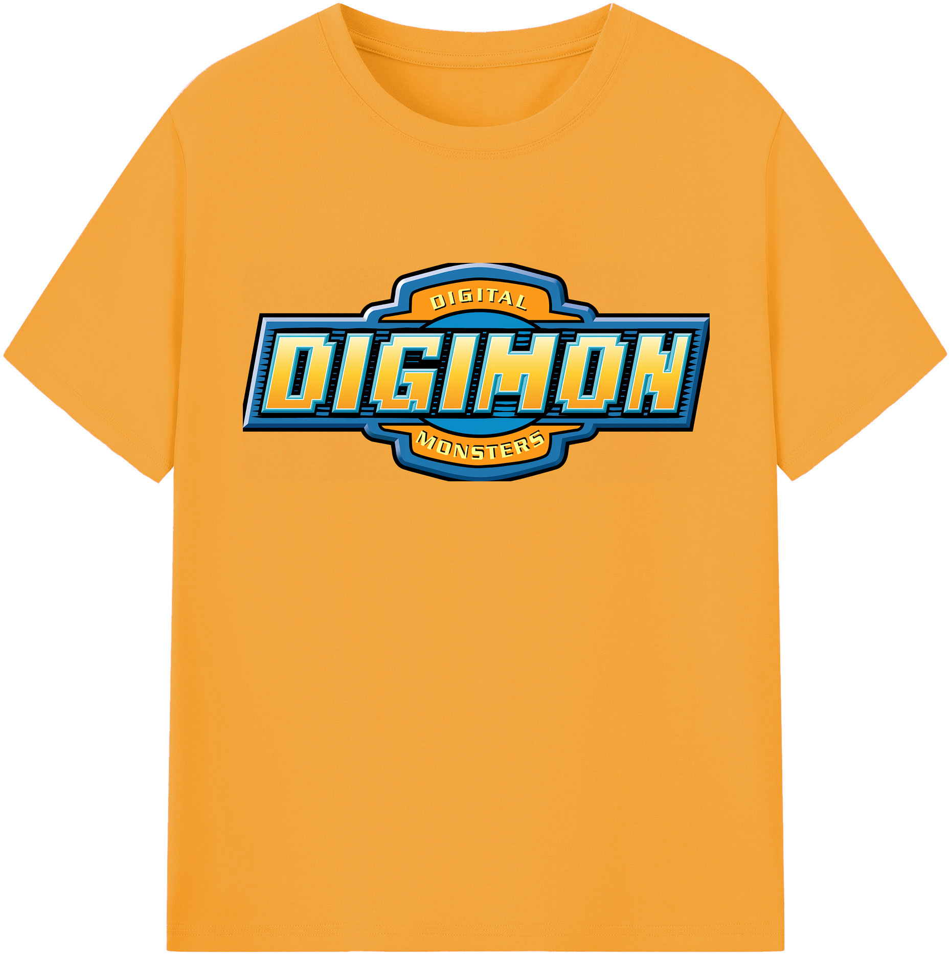 （画像用） Digimon デジタルモンスター/デジモン レディースカジュアルプリントTシャツ（綿100％）