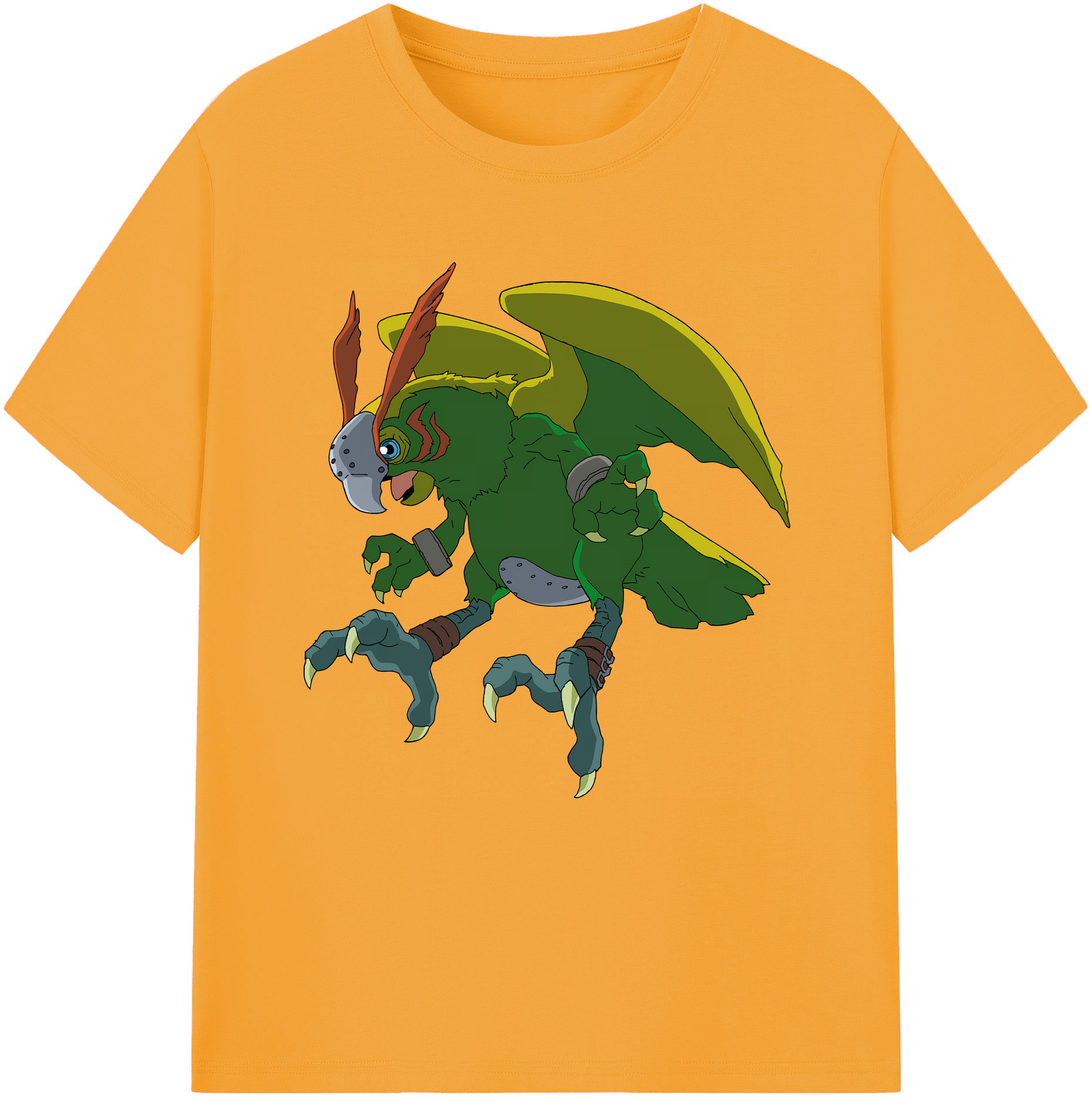 （画像用） Digimon デジタルモンスター/デジモン レディースカジュアルプリントTシャツ（綿100％）