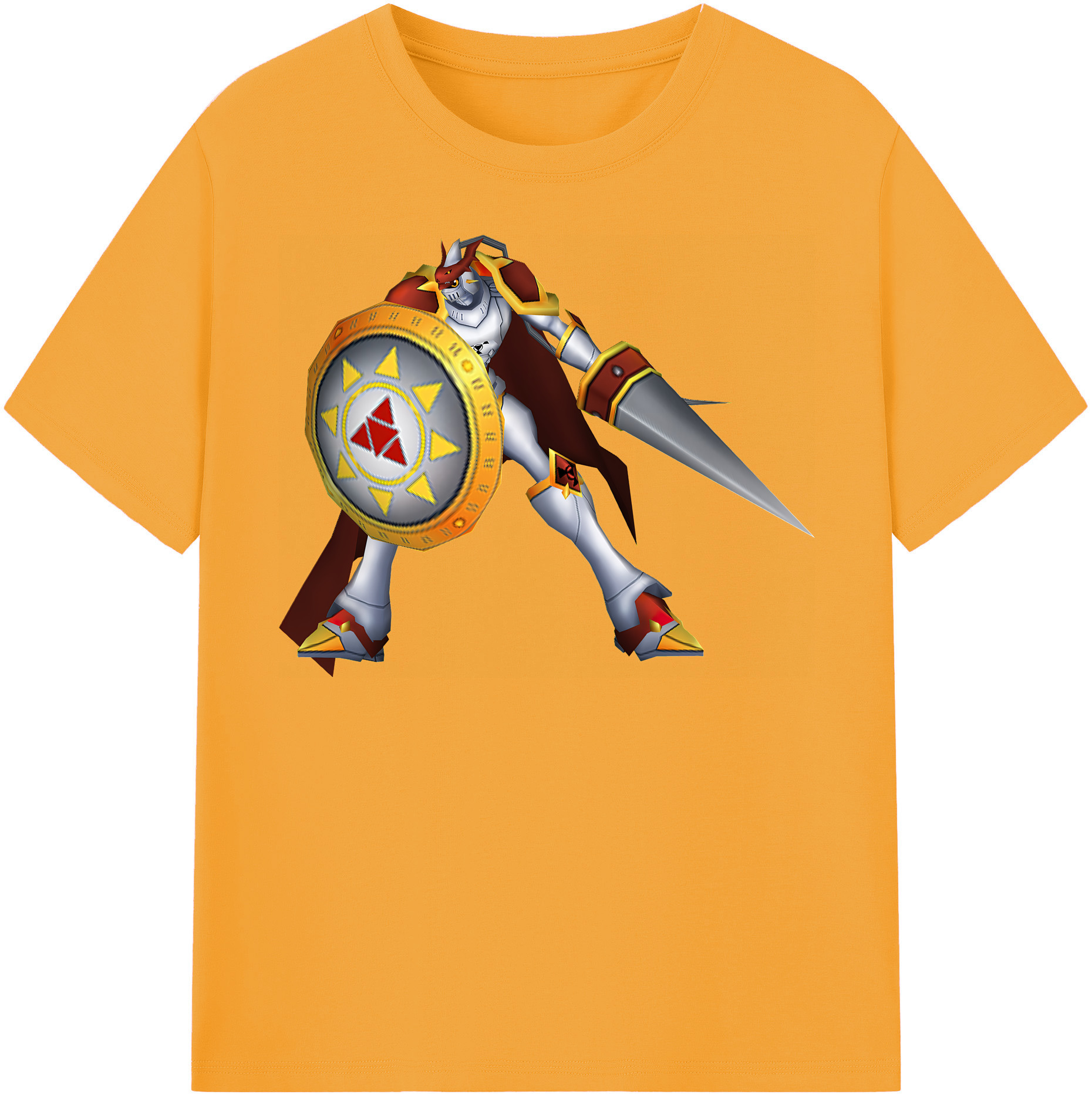 （画像用） Digimon デジタルモンスター/デジモン レディースカジュアルプリントTシャツ（綿100％）