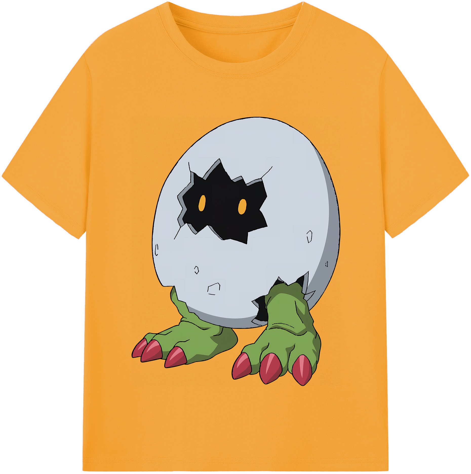 （画像用） Digimon デジタルモンスター/デジモン レディースカジュアルプリントTシャツ（綿100％）