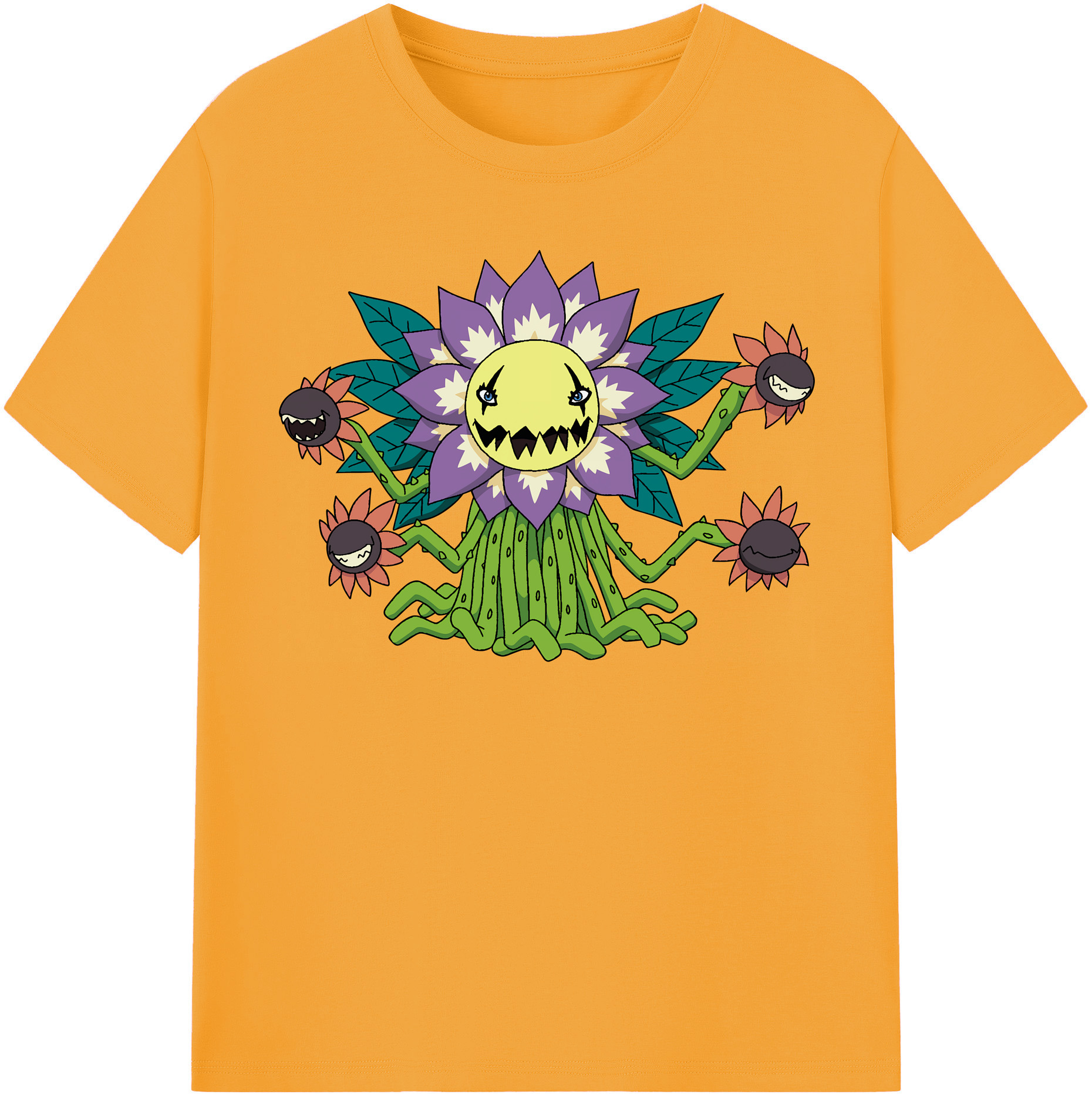 （画像用） Digimon デジタルモンスター/デジモン レディースカジュアルプリントTシャツ（綿100％）
