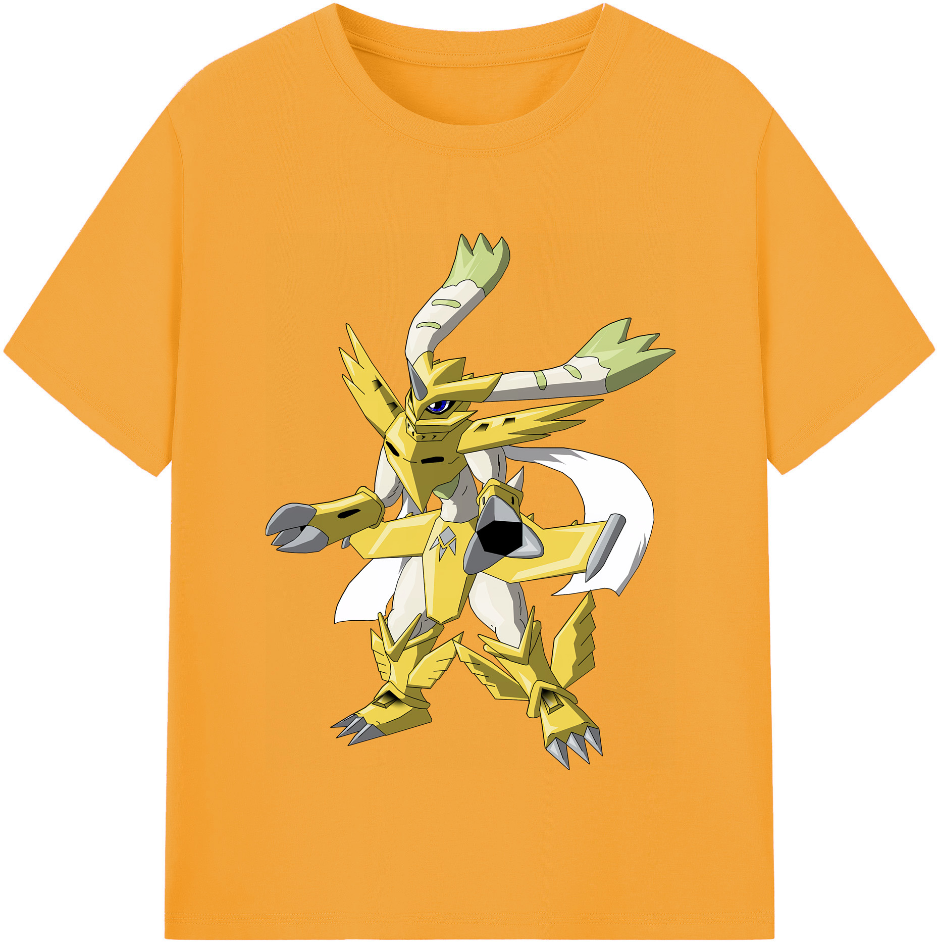 （画像用） Digimon デジタルモンスター/デジモン レディースカジュアルプリントTシャツ（綿100％）