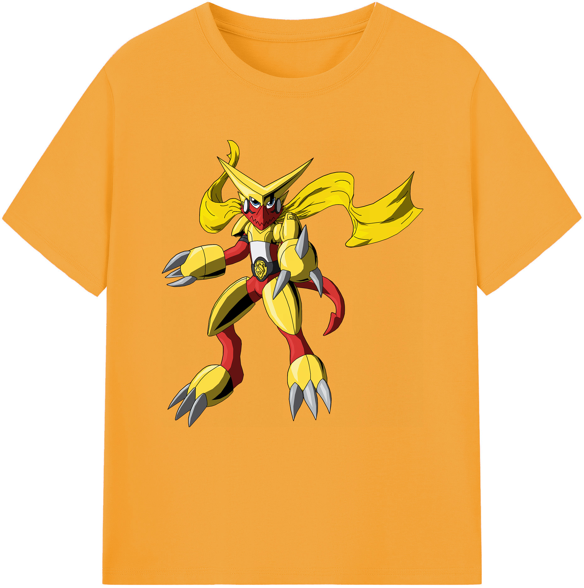 （画像用） Digimon デジタルモンスター/デジモン レディースカジュアルプリントTシャツ（綿100％）