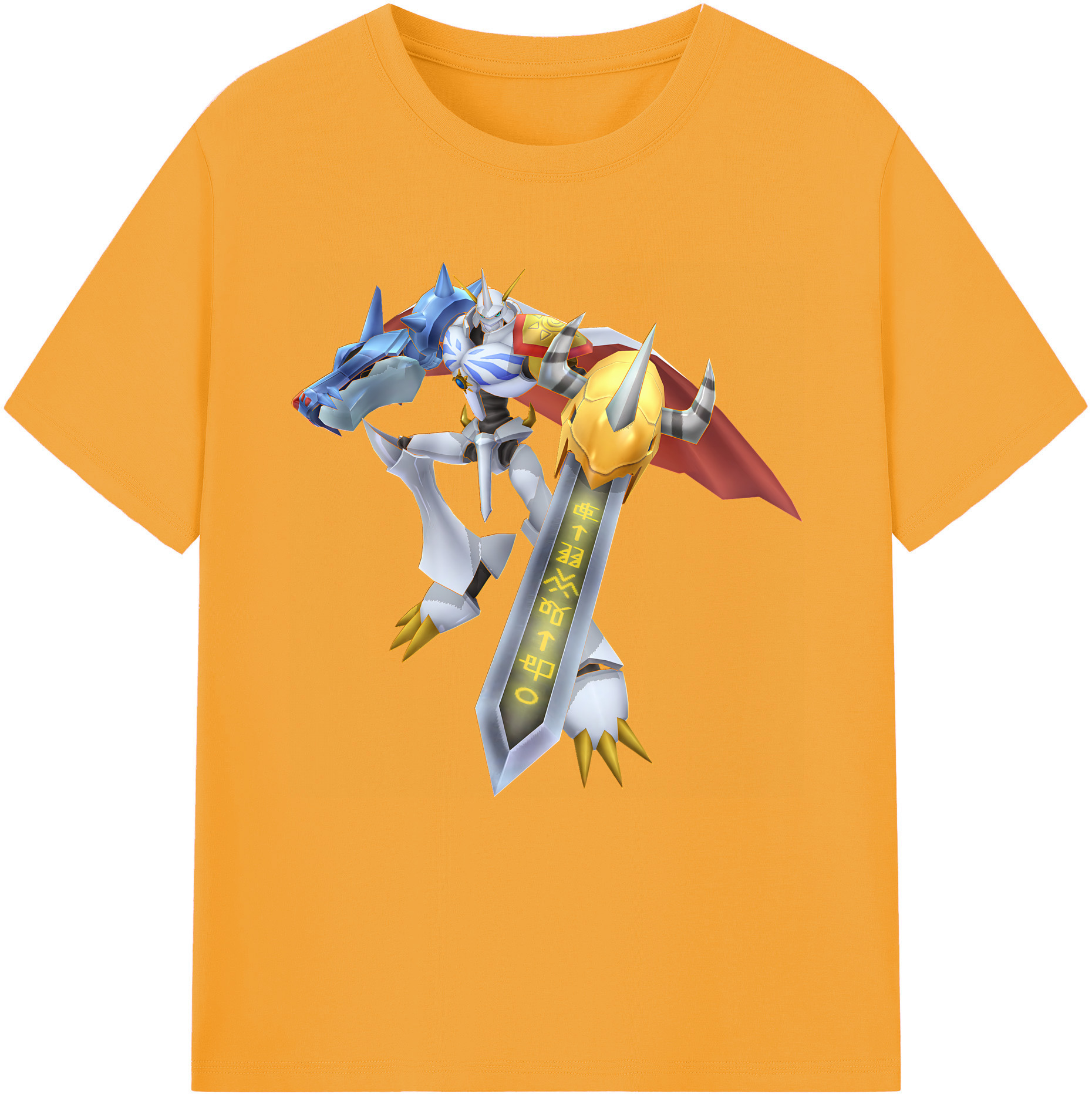 （画像用） Digimon デジタルモンスター/デジモン レディースカジュアルプリントTシャツ（綿100％）