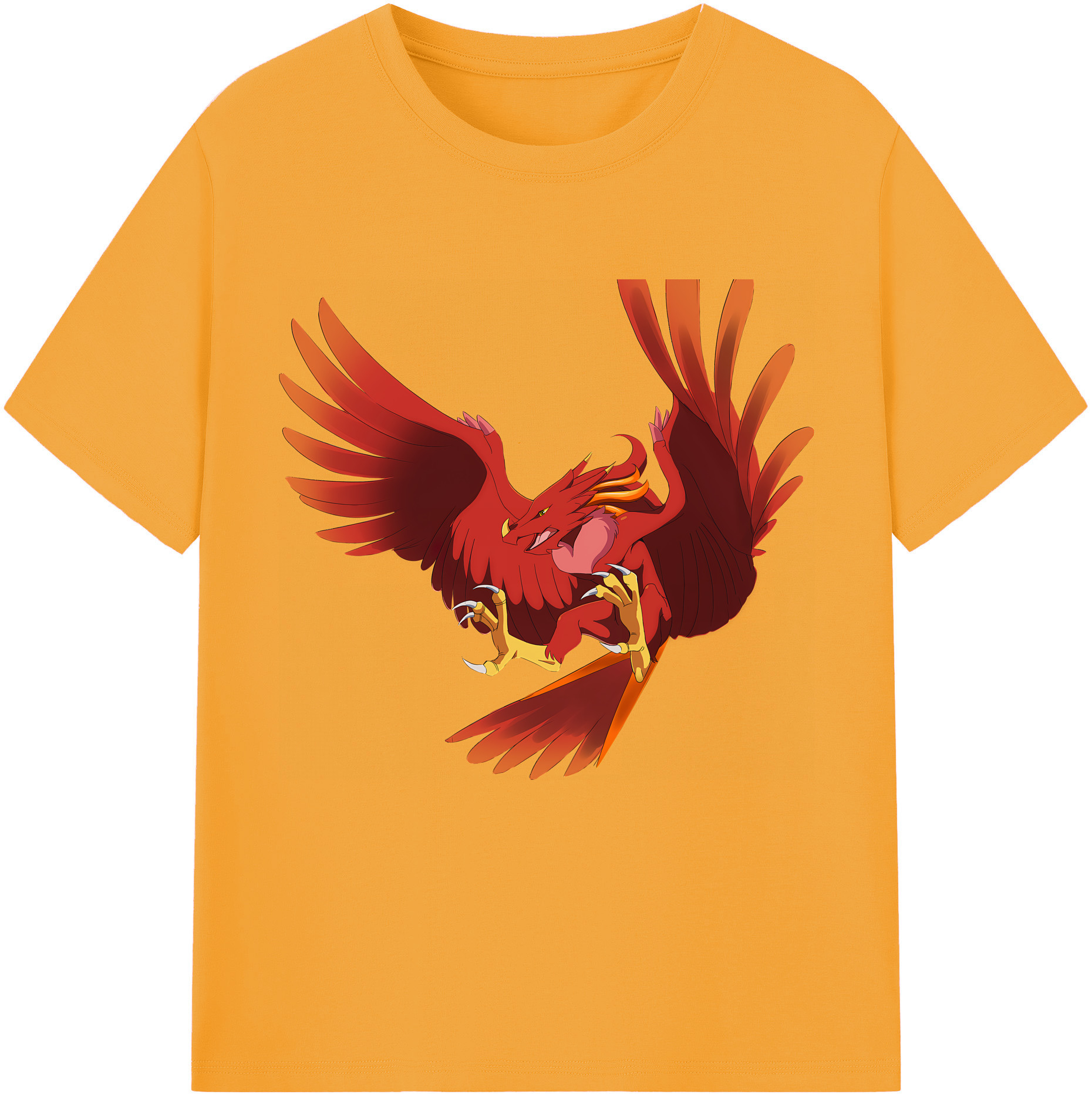 （画像用） Digimon デジタルモンスター/デジモン レディースカジュアルプリントTシャツ（綿100％）