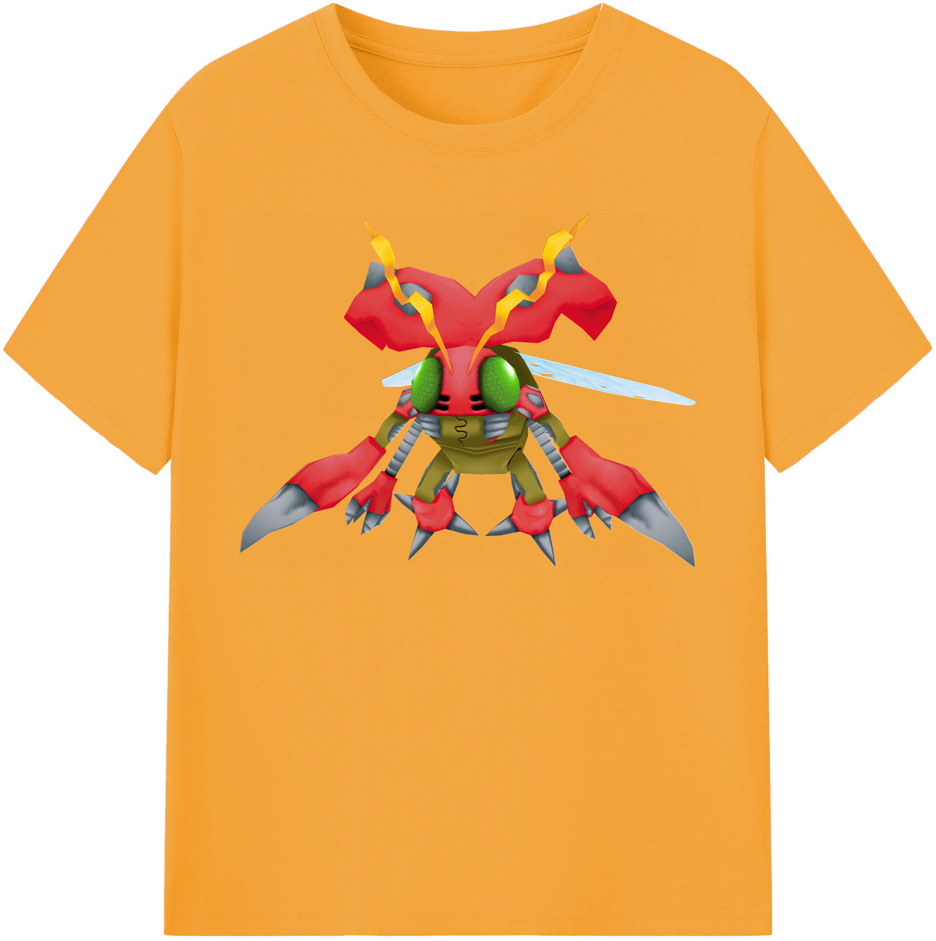 （画像用） Digimon デジタルモンスター/デジモン レディースカジュアルプリントTシャツ（綿100％）