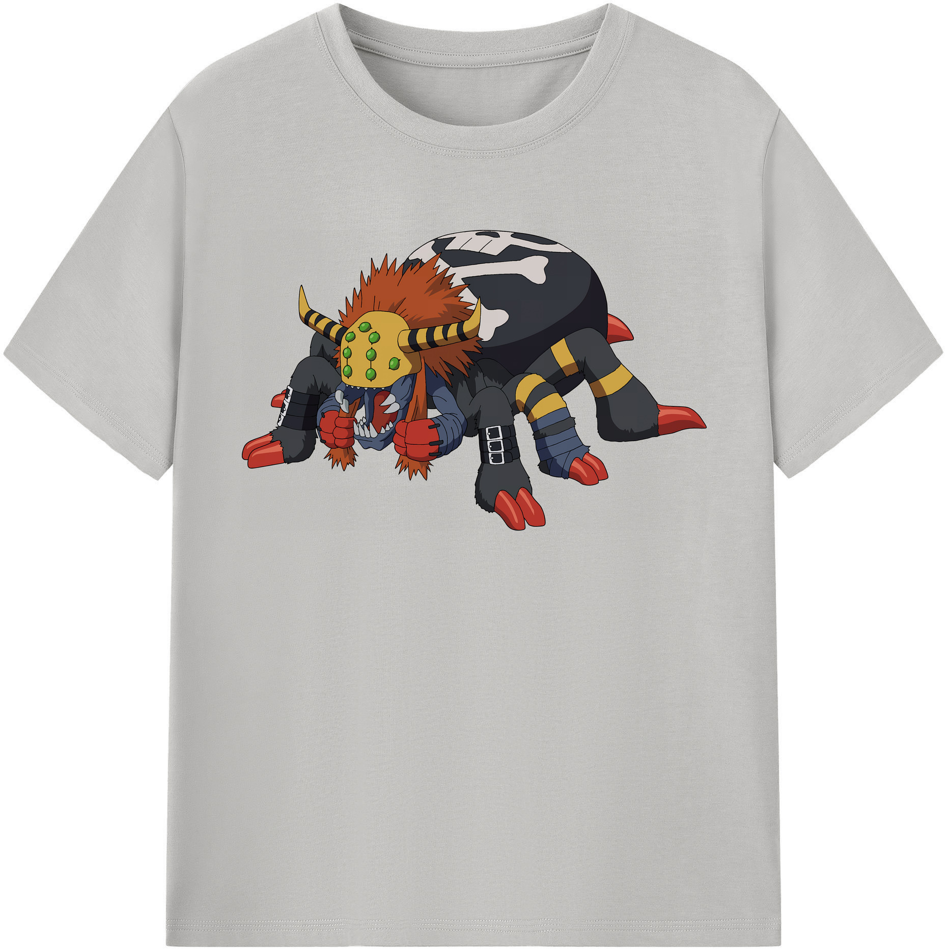 （画像用） Digimon デジタルモンスター/デジモン レディースカジュアルプリントTシャツ（綿100％）