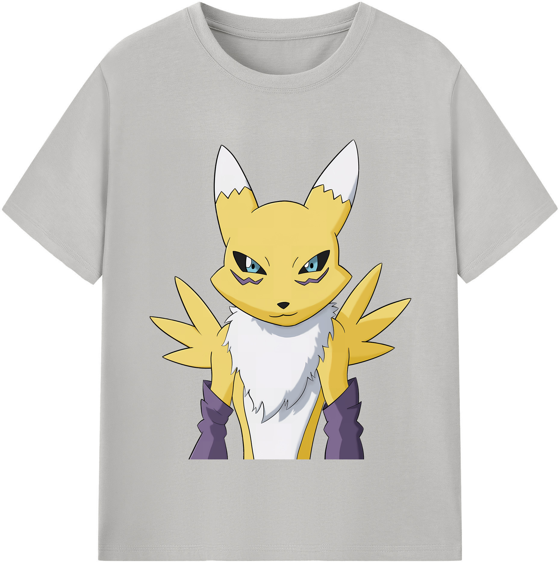 （画像用） Digimon デジタルモンスター/デジモン レディースカジュアルプリントTシャツ（綿100％）