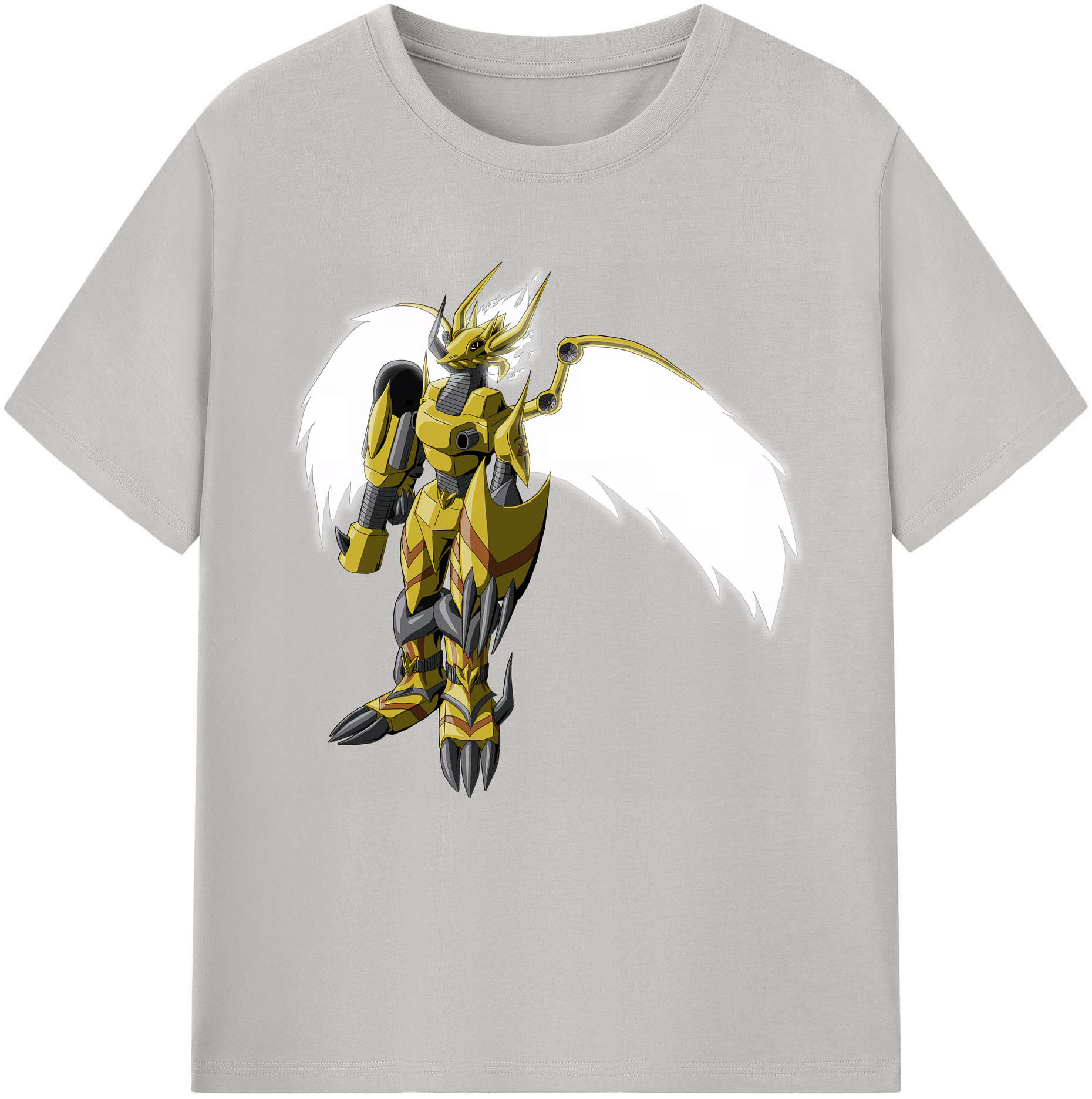 （画像用） Digimon デジタルモンスター/デジモン レディースカジュアルプリントTシャツ（綿100％）