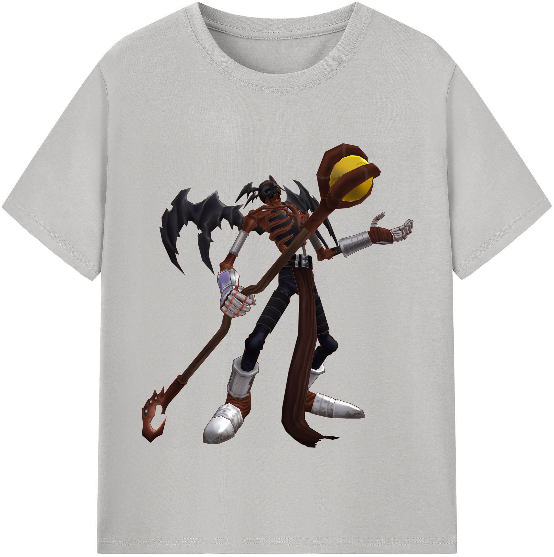 （画像用） Digimon デジタルモンスター/デジモン レディースカジュアルプリントTシャツ（綿100％）