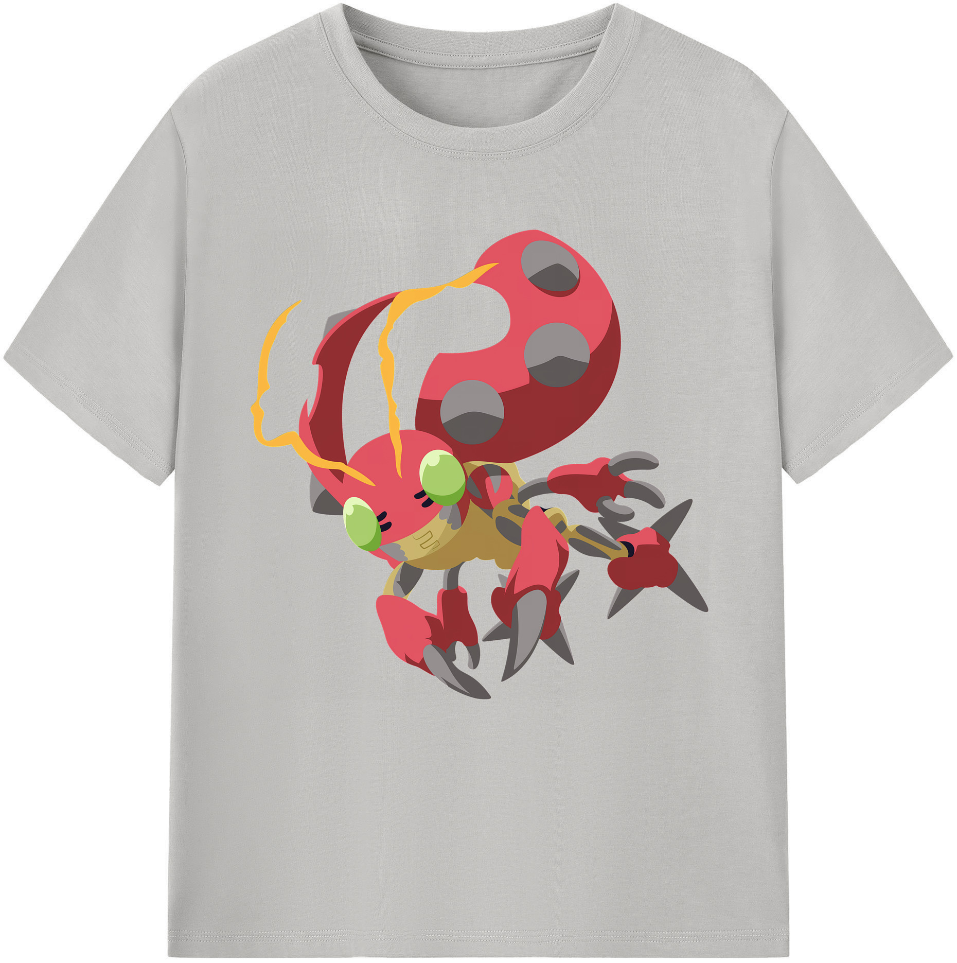 （画像用） Digimon デジタルモンスター/デジモン レディースカジュアルプリントTシャツ（綿100％）