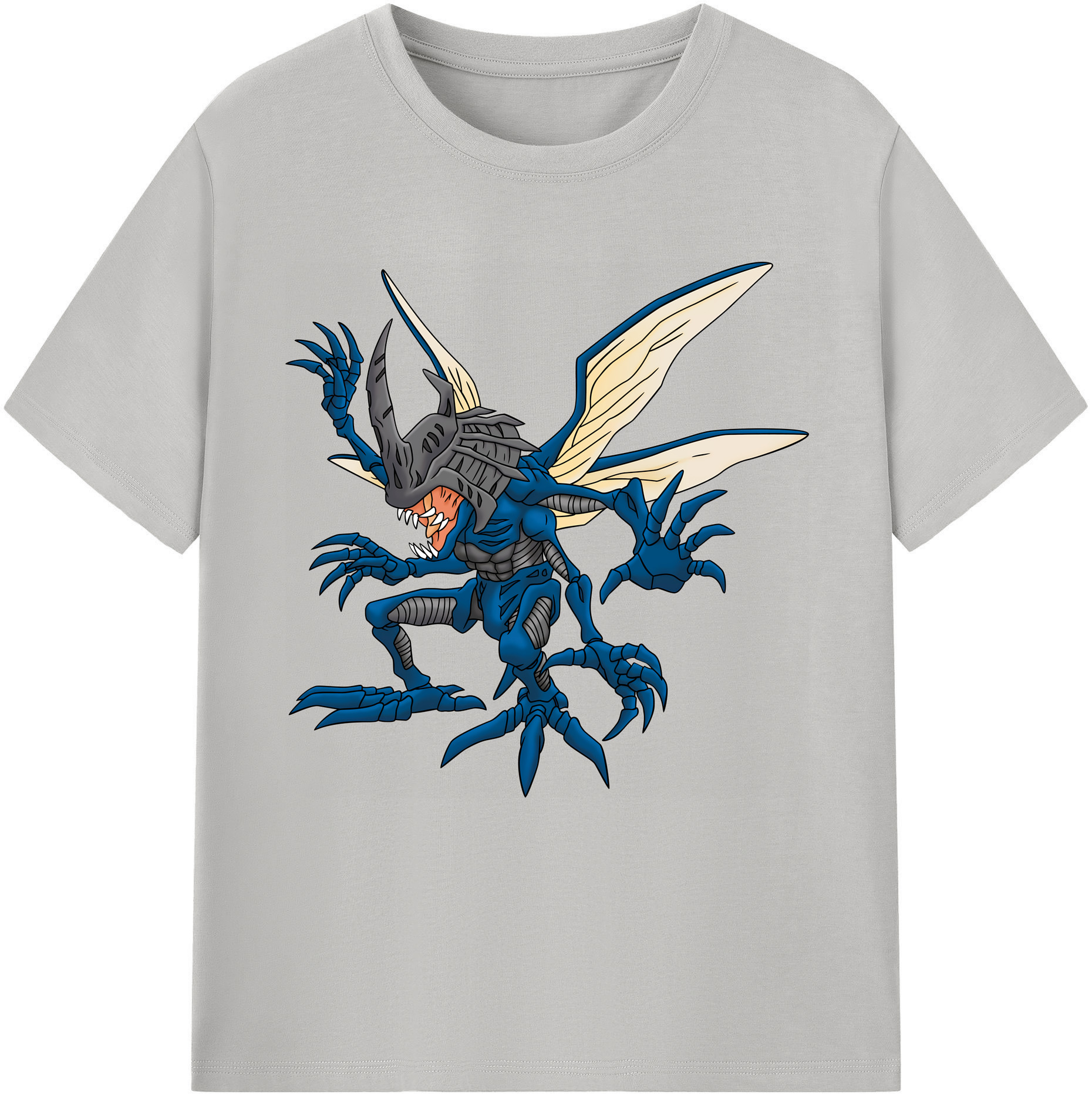 （画像用） Digimon デジタルモンスター/デジモン レディースカジュアルプリントTシャツ（綿100％）