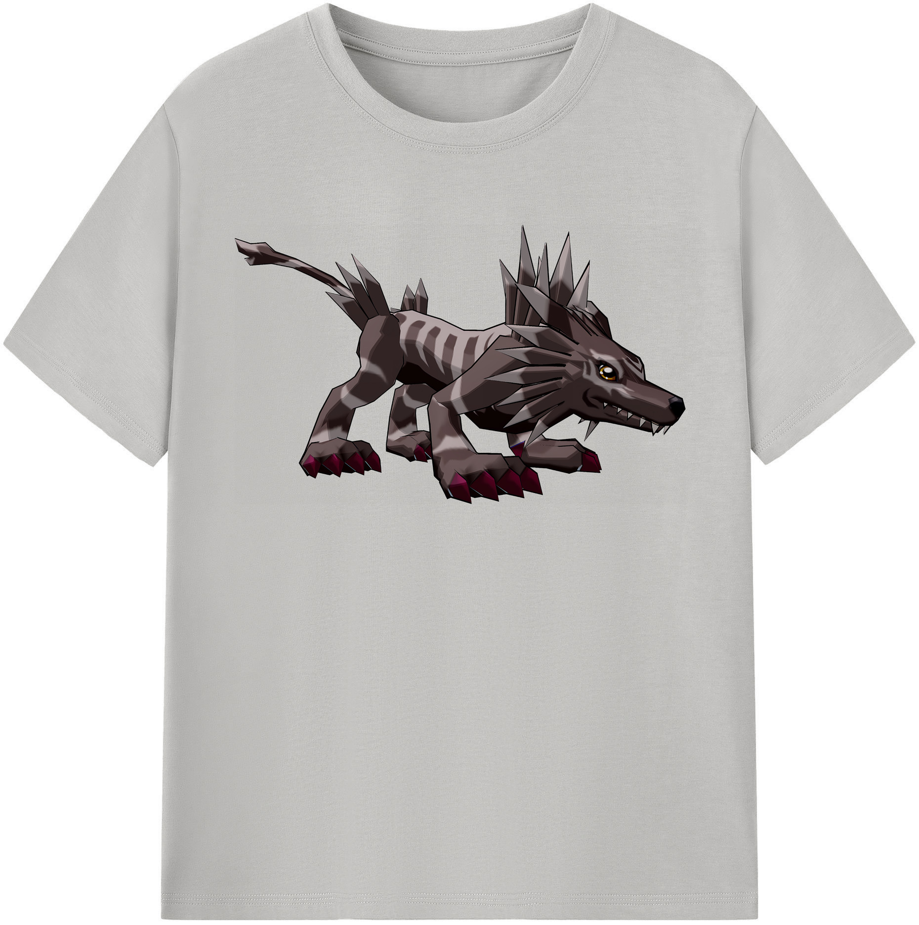 （画像用） Digimon デジタルモンスター/デジモン レディースカジュアルプリントTシャツ（綿100％）