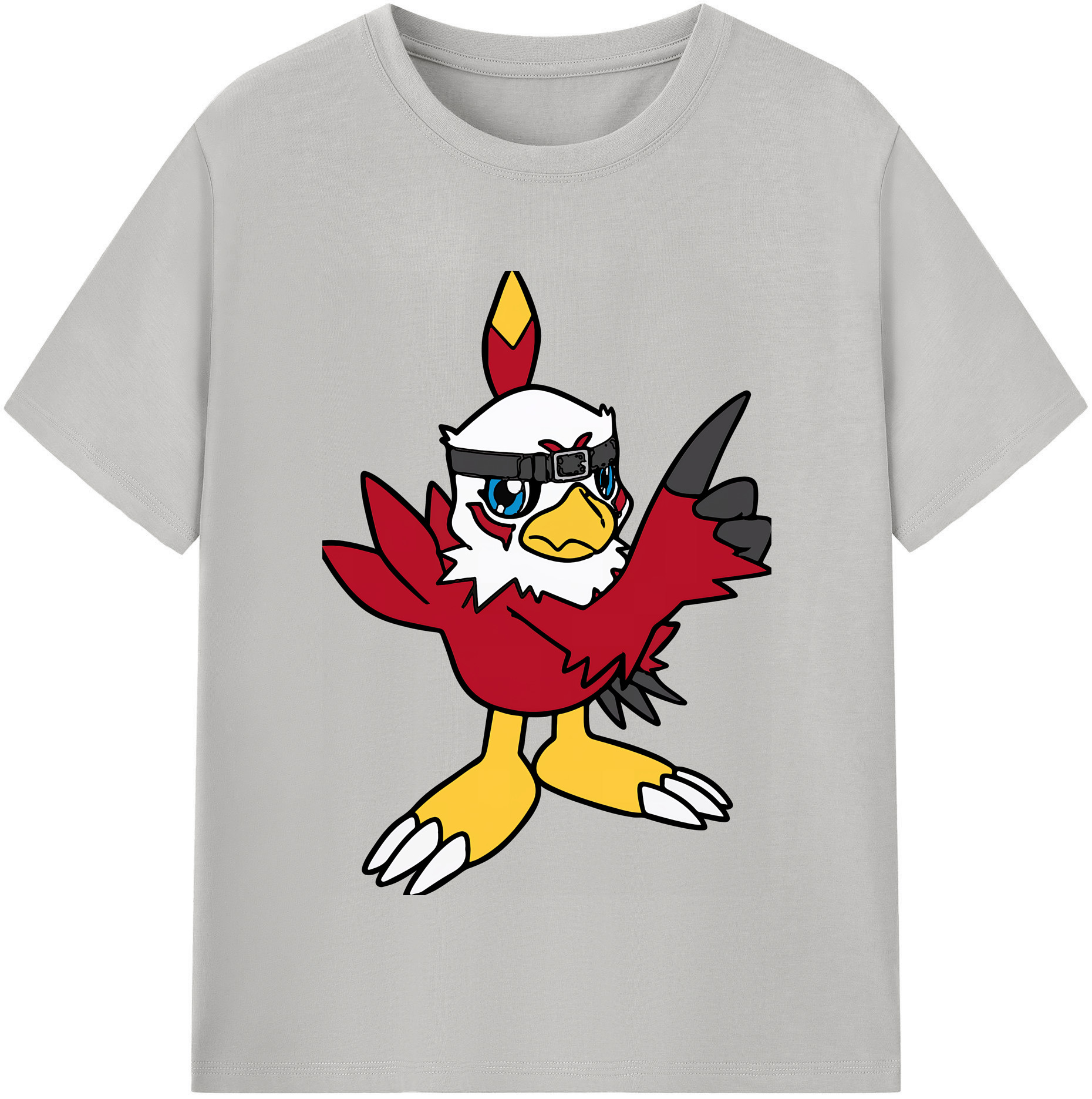 （画像用） Digimon デジタルモンスター/デジモン レディースカジュアルプリントTシャツ（綿100％）