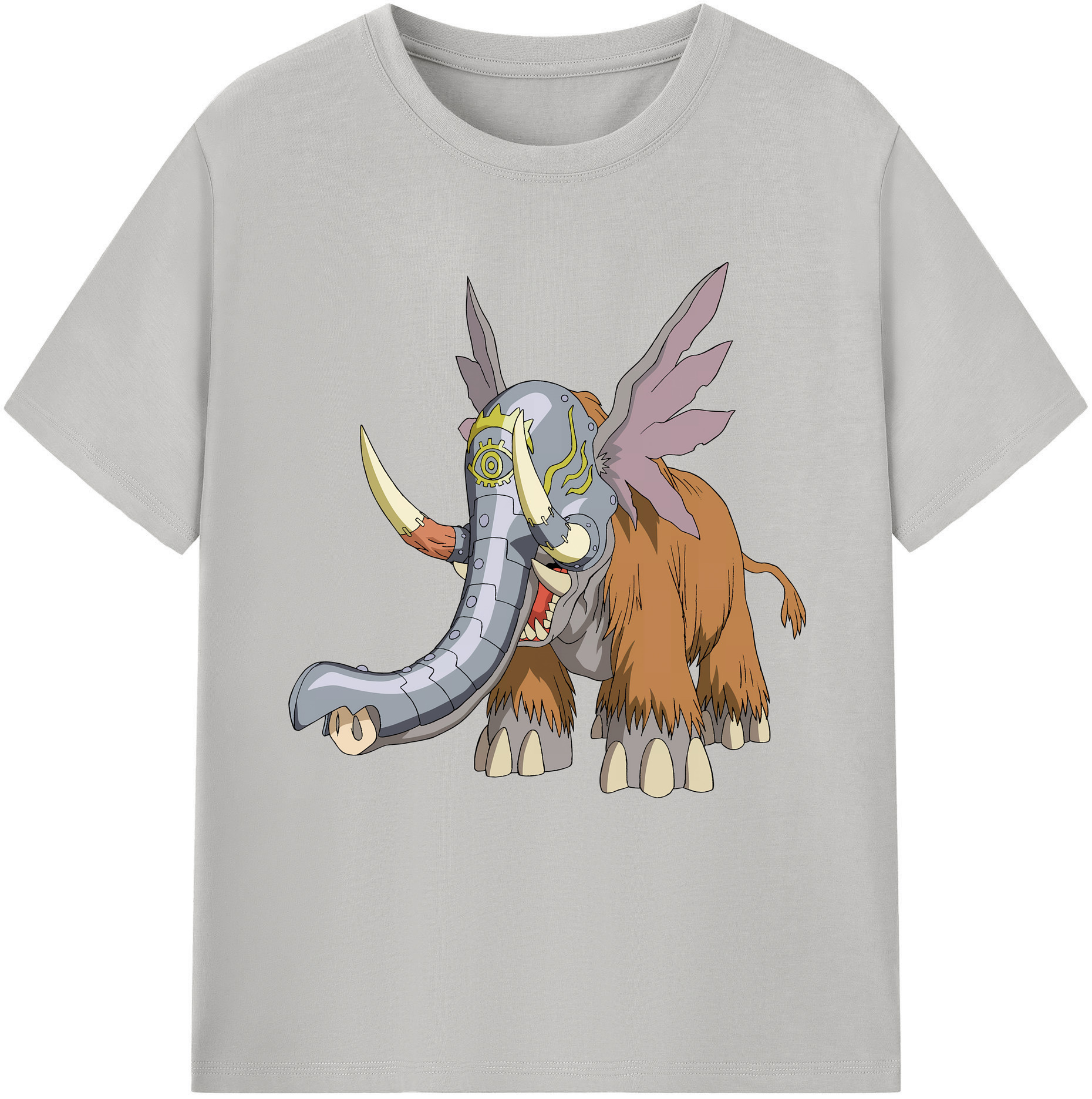 （画像用） Digimon デジタルモンスター/デジモン レディースカジュアルプリントTシャツ（綿100％）