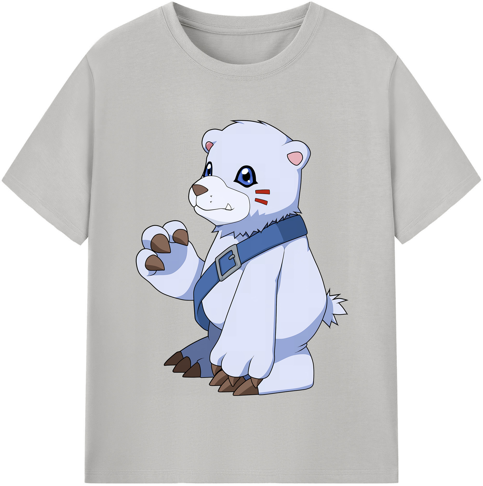 （画像用） Digimon デジタルモンスター/デジモン レディースカジュアルプリントTシャツ（綿100％）