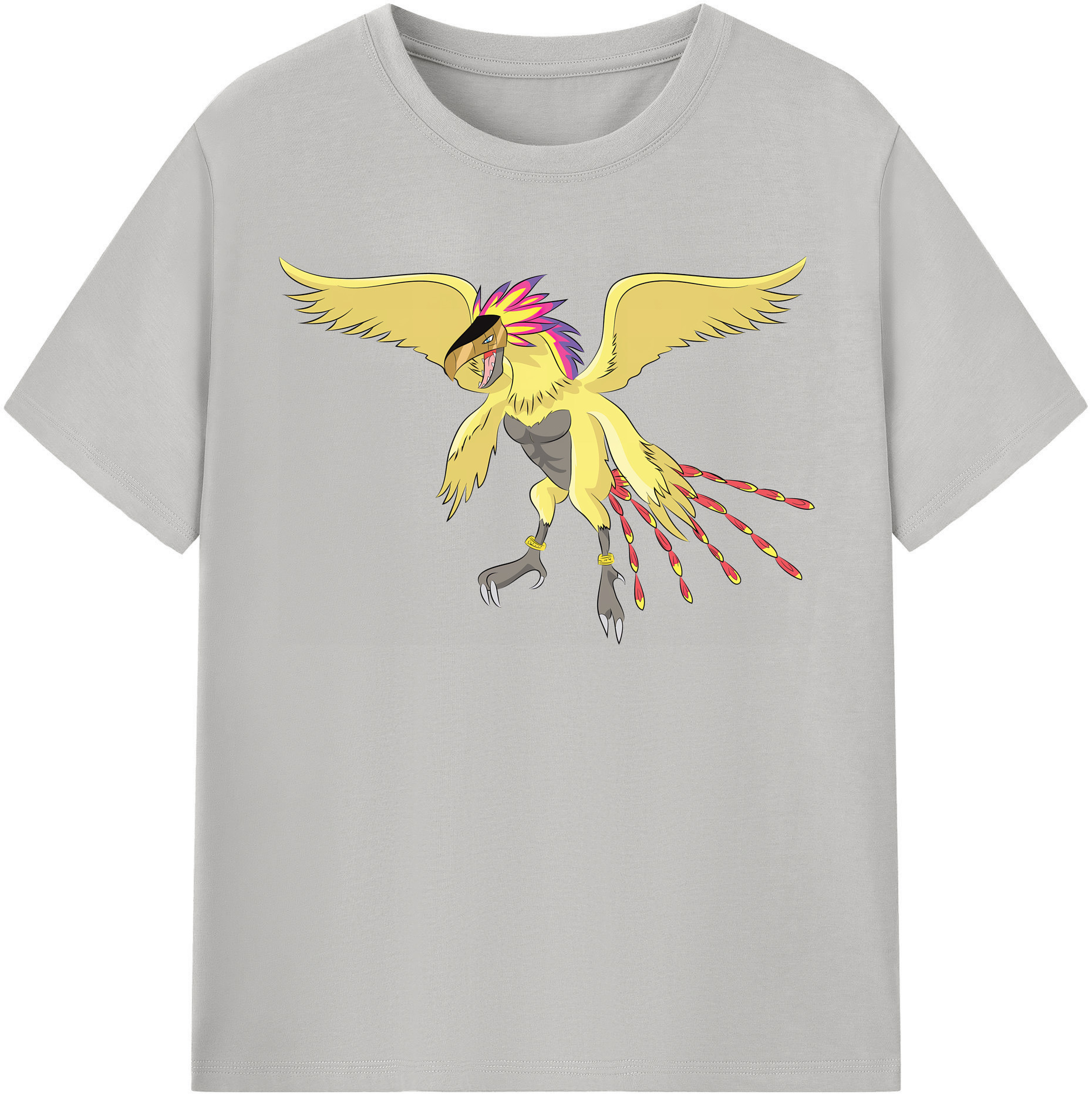 （画像用） Digimon デジタルモンスター/デジモン レディースカジュアルプリントTシャツ（綿100％）