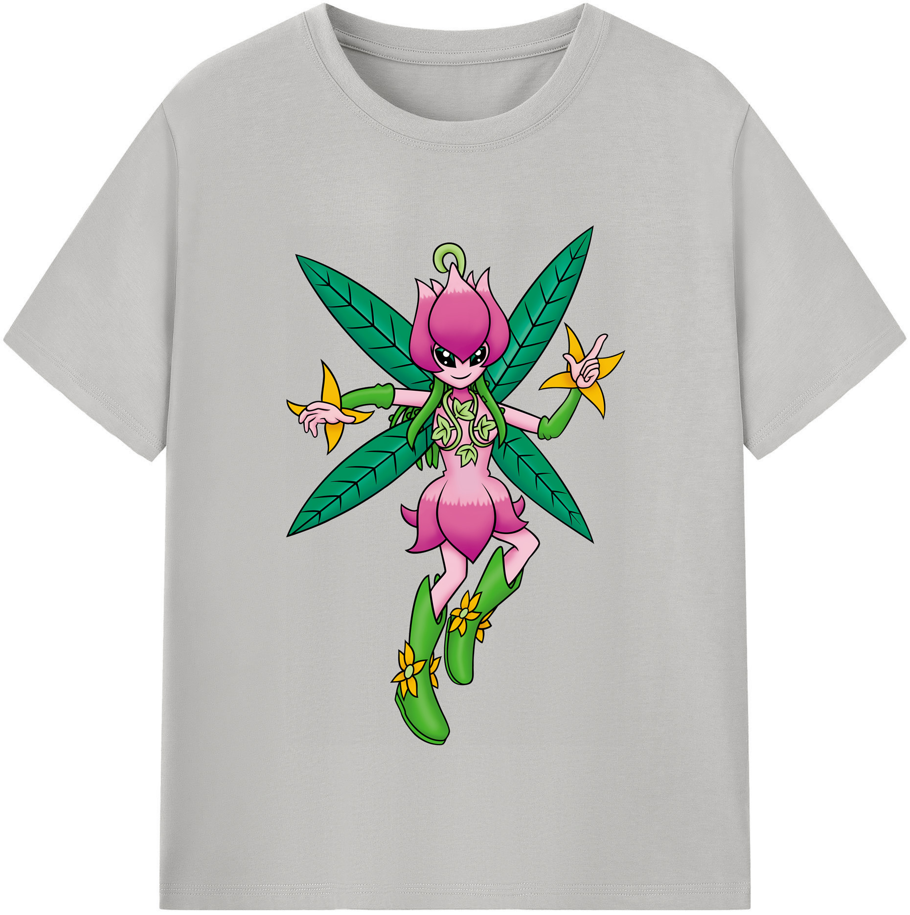 （画像用） Digimon デジタルモンスター/デジモン レディースカジュアルプリントTシャツ（綿100％）