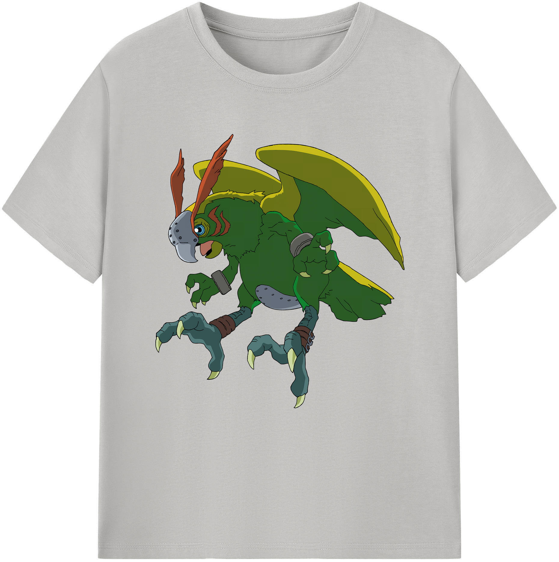 （画像用） Digimon デジタルモンスター/デジモン レディースカジュアルプリントTシャツ（綿100％）