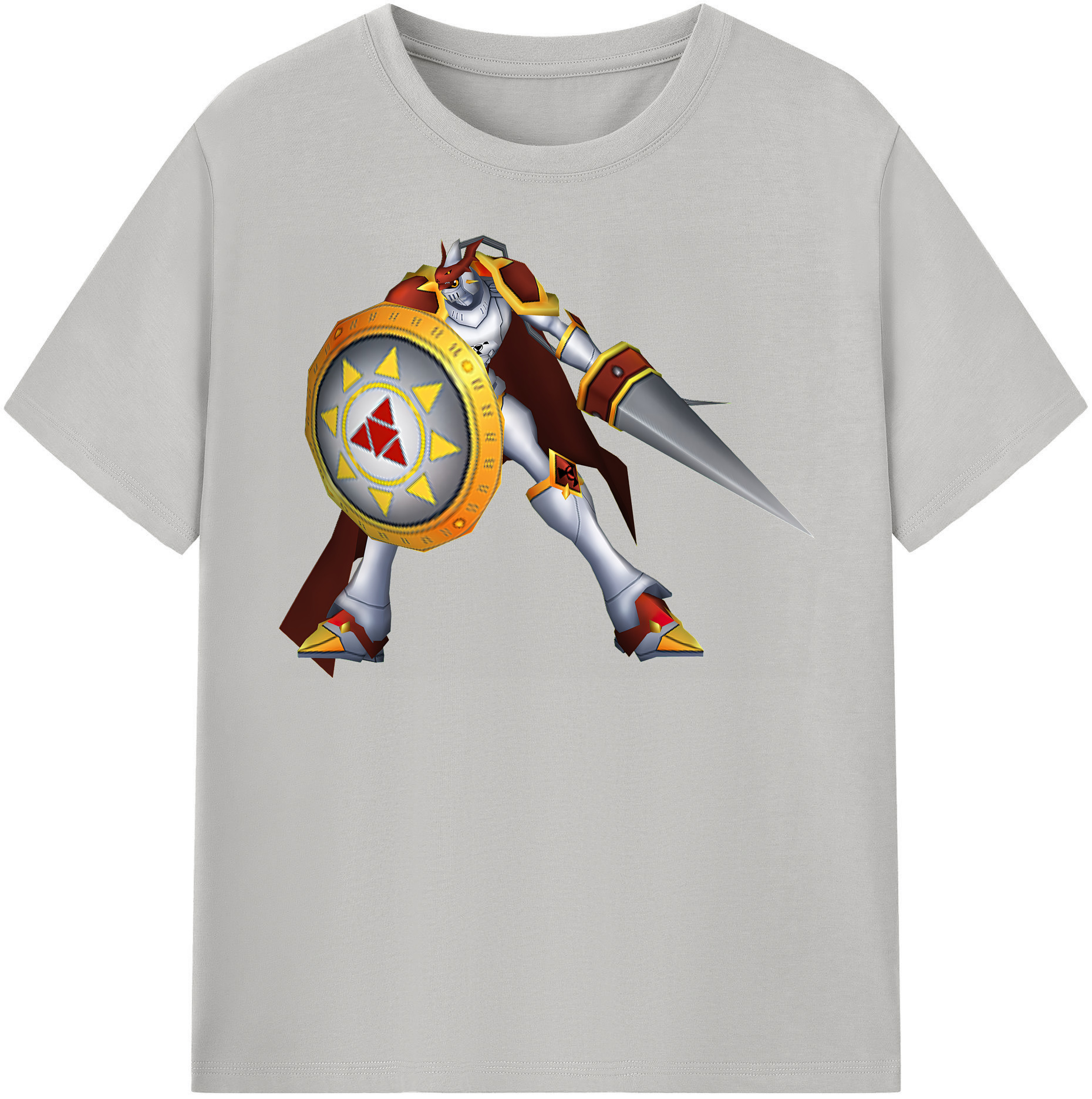 （画像用） Digimon デジタルモンスター/デジモン レディースカジュアルプリントTシャツ（綿100％）