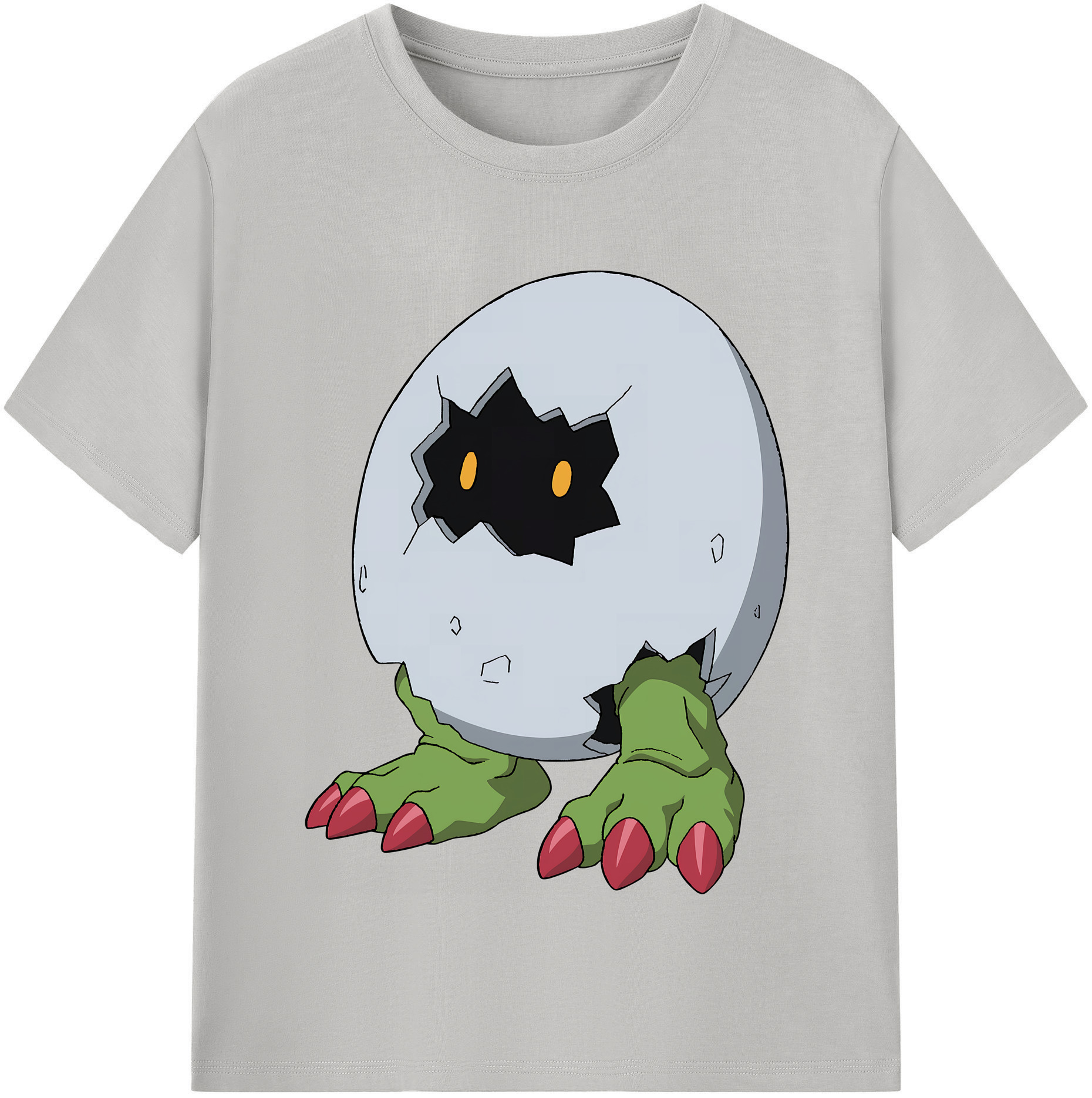 （画像用） Digimon デジタルモンスター/デジモン レディースカジュアルプリントTシャツ（綿100％）