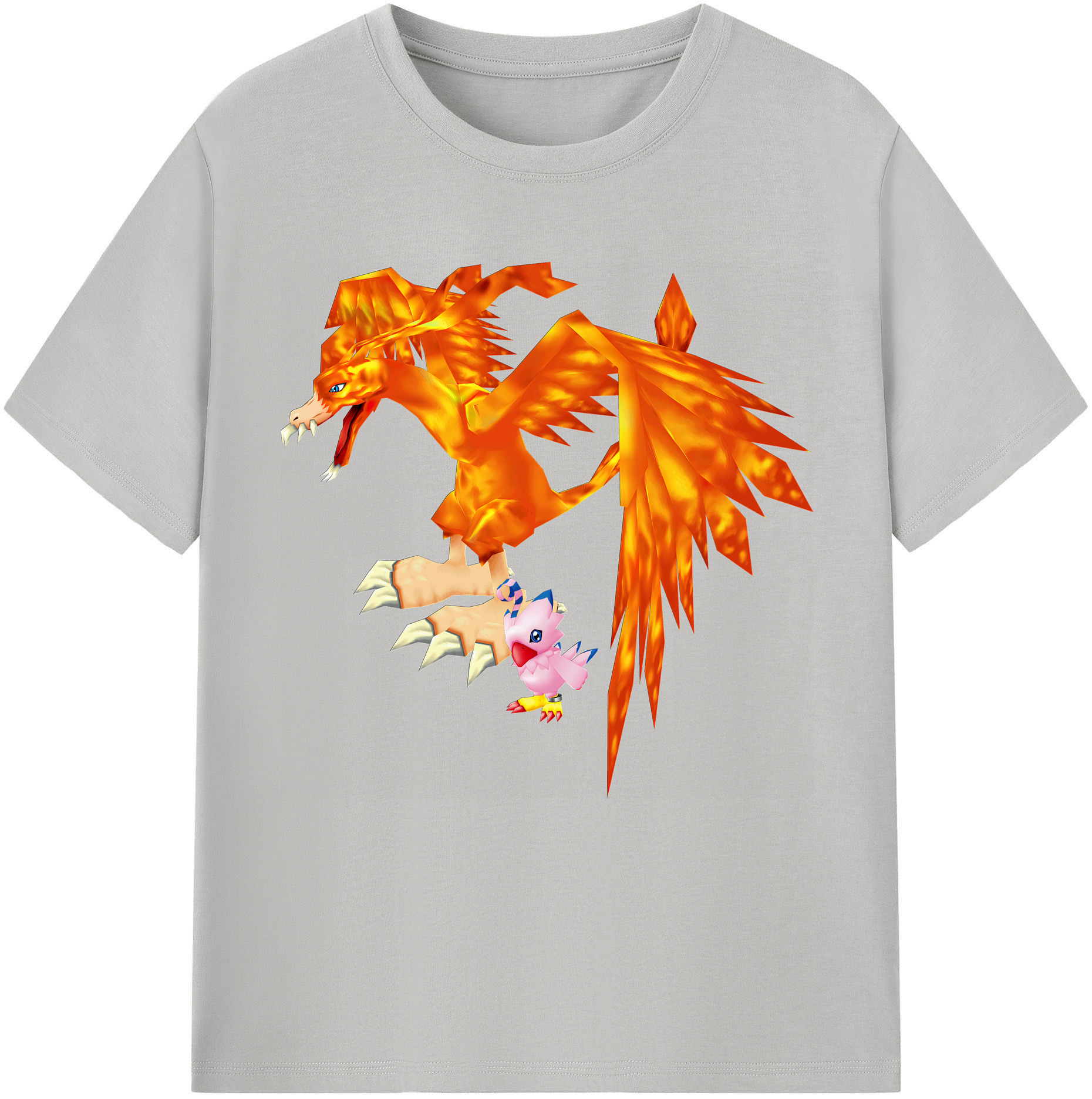 （画像用） Digimon デジタルモンスター/デジモン レディースカジュアルプリントTシャツ（綿100％）