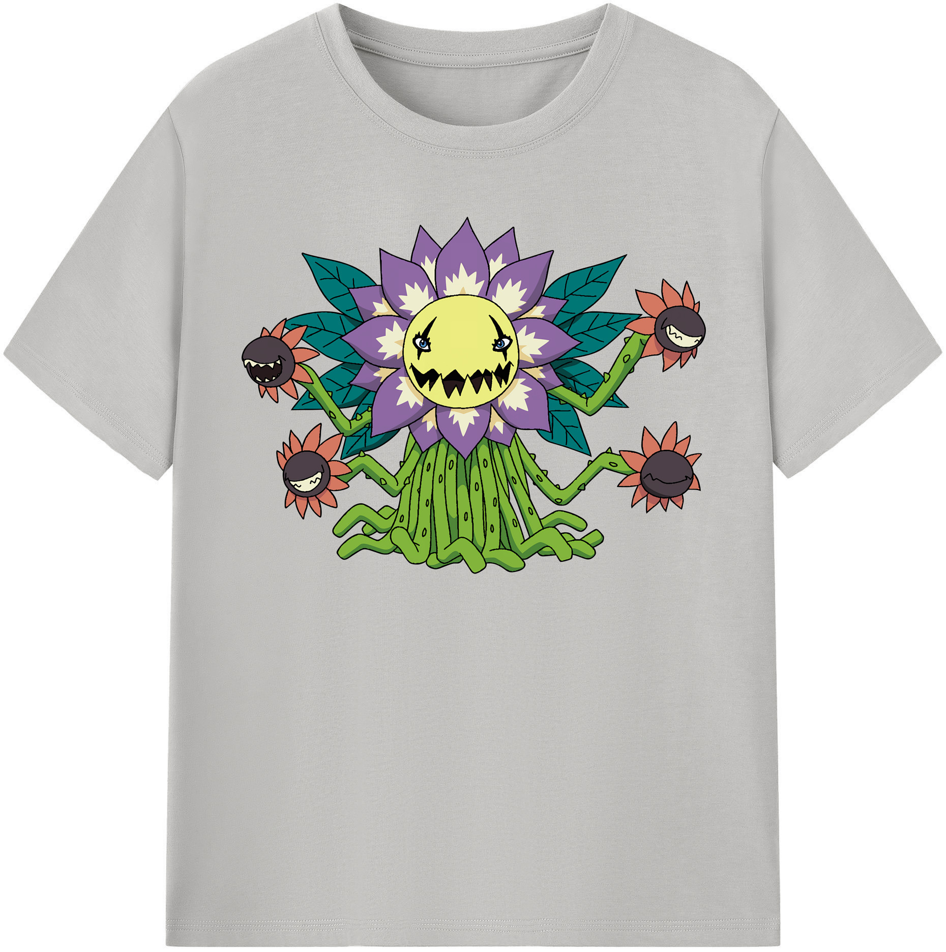 （画像用） Digimon デジタルモンスター/デジモン レディースカジュアルプリントTシャツ（綿100％）