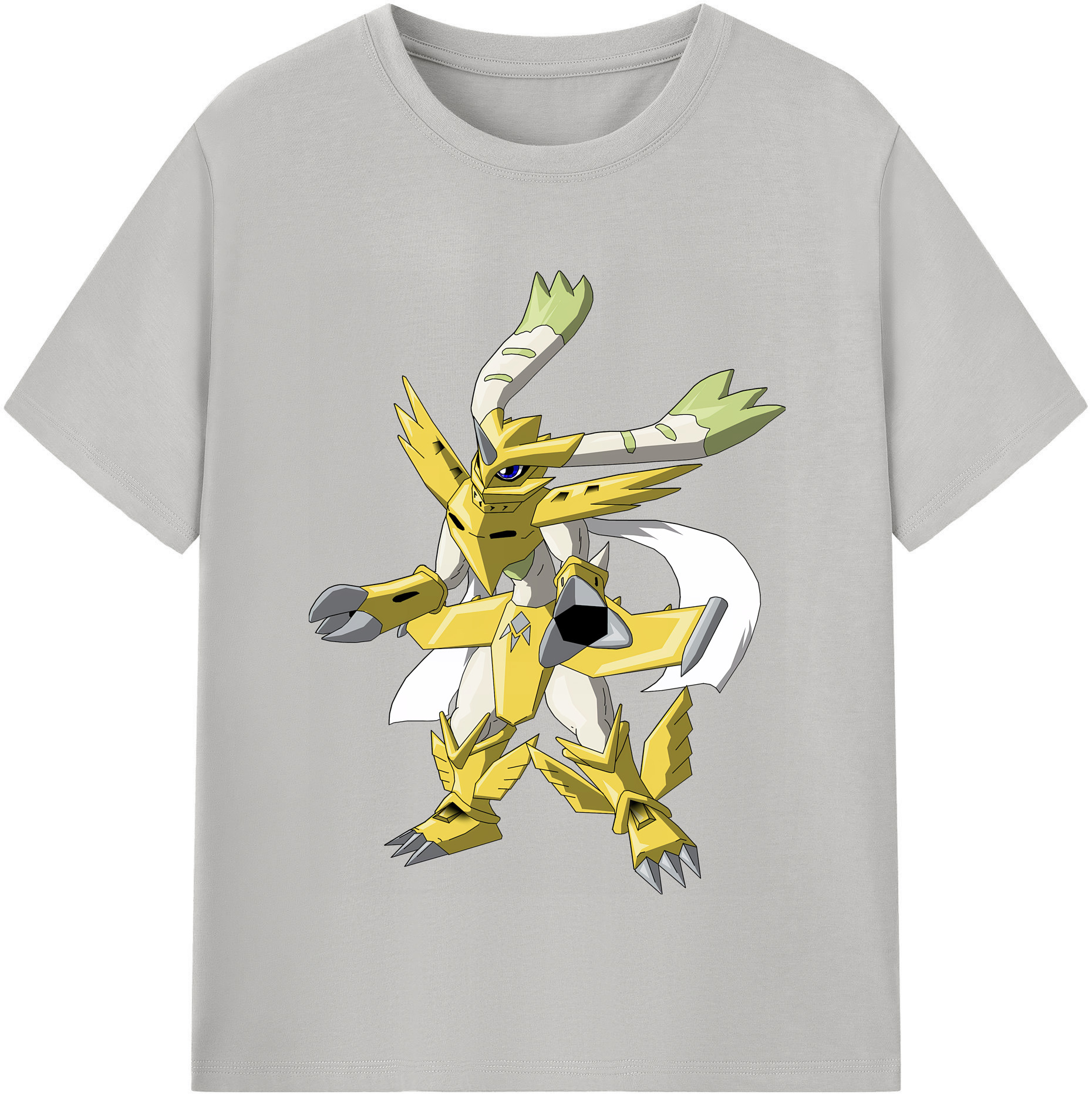 （画像用） Digimon デジタルモンスター/デジモン レディースカジュアルプリントTシャツ（綿100％）