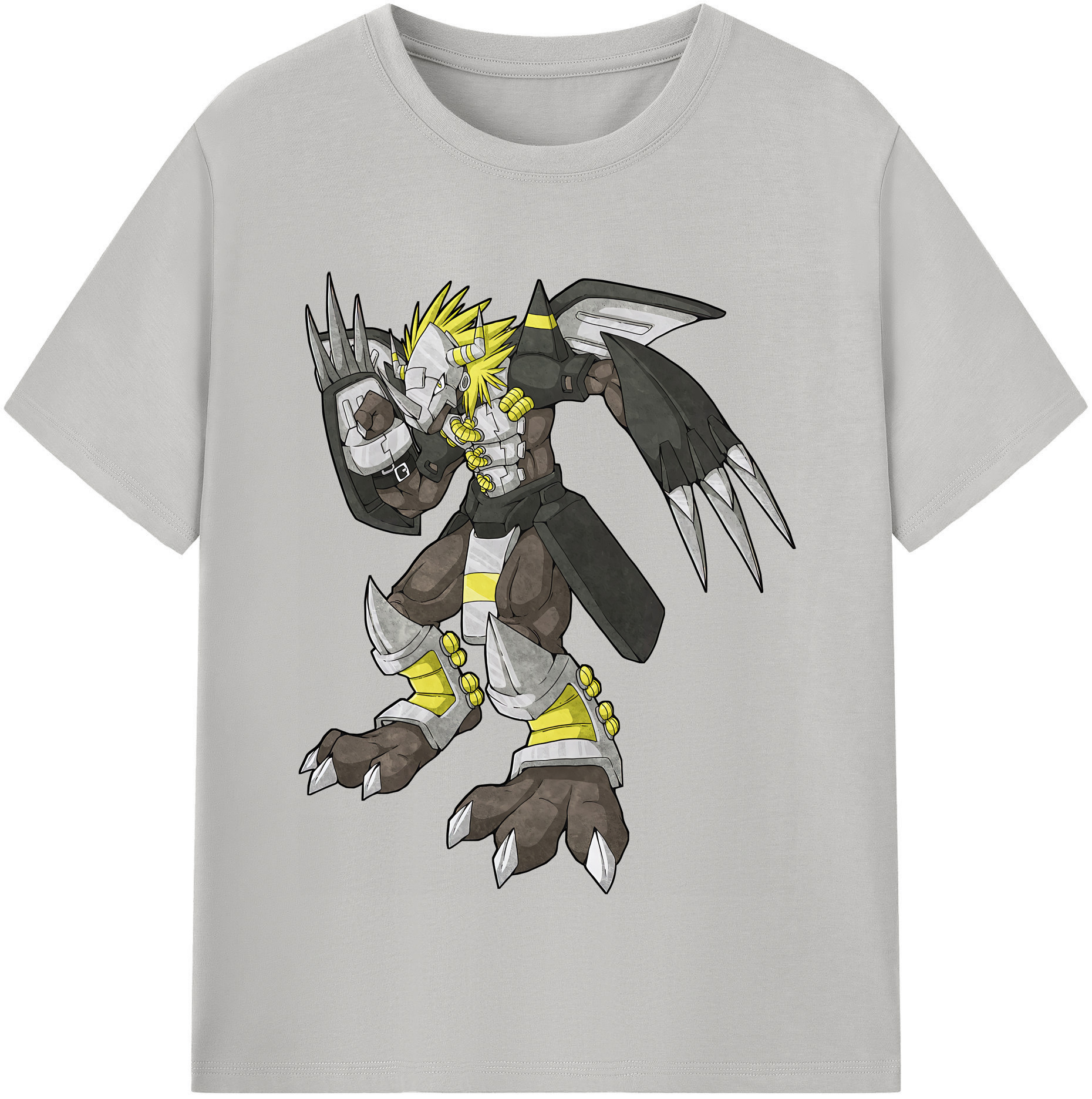 （画像用） Digimon デジタルモンスター/デジモン レディースカジュアルプリントTシャツ（綿100％）