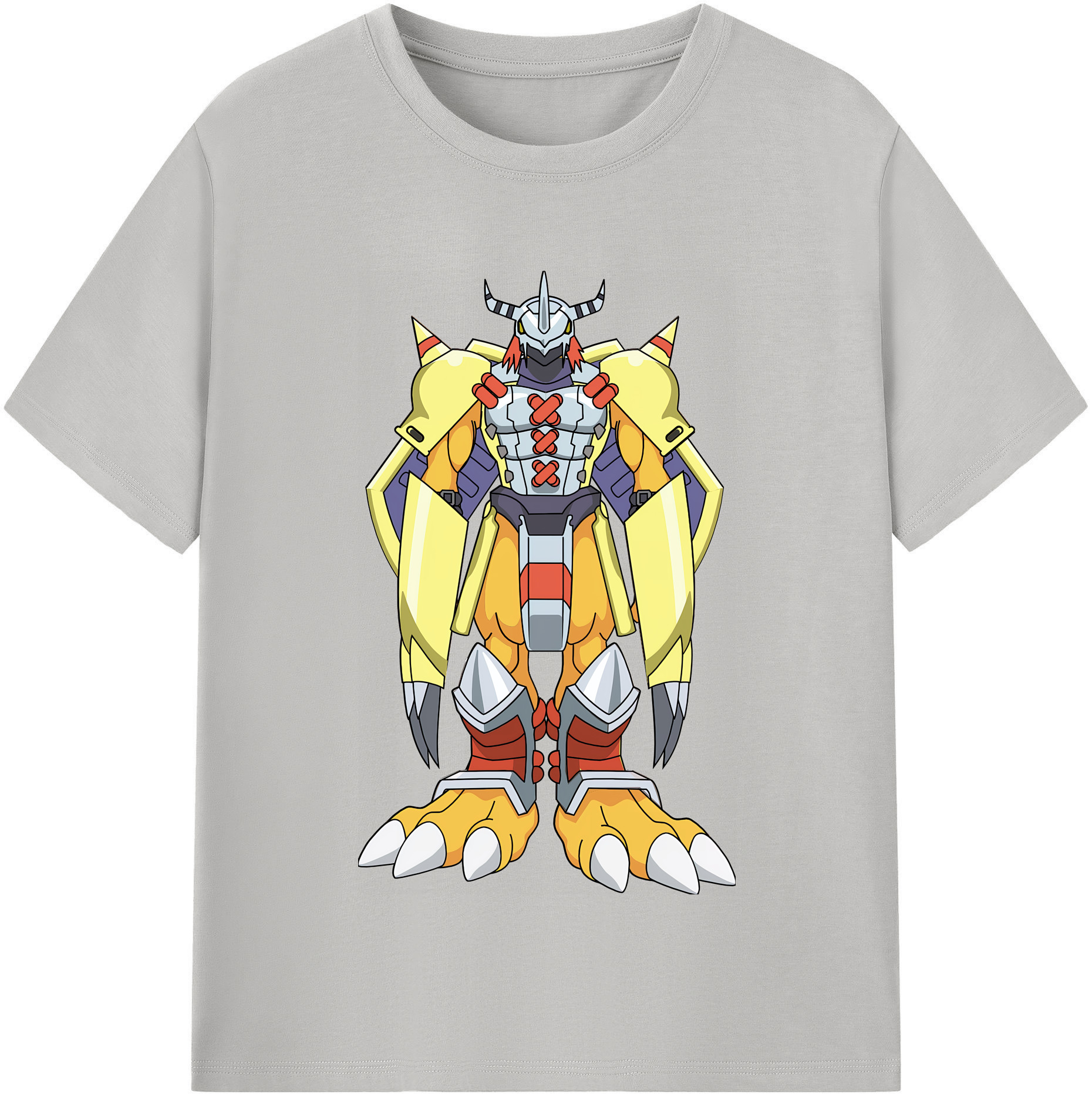 （画像用） Digimon デジタルモンスター/デジモン レディースカジュアルプリントTシャツ（綿100％）
