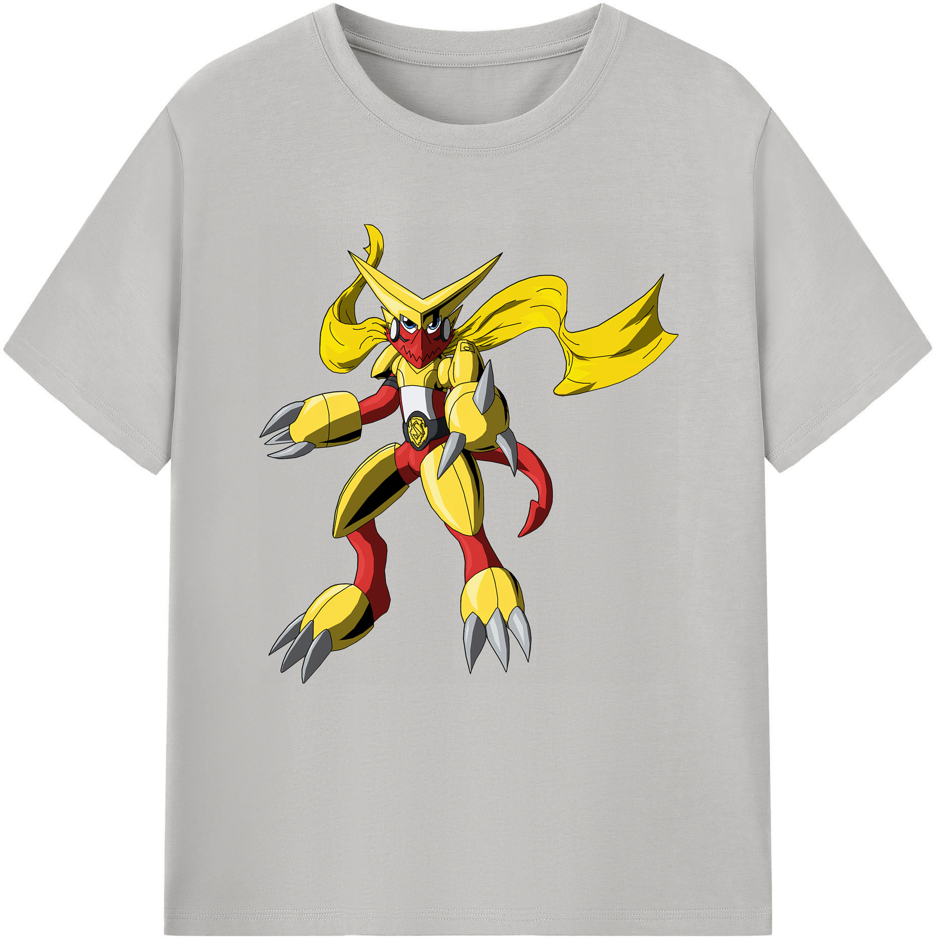 （画像用） Digimon デジタルモンスター/デジモン レディースカジュアルプリントTシャツ（綿100％）