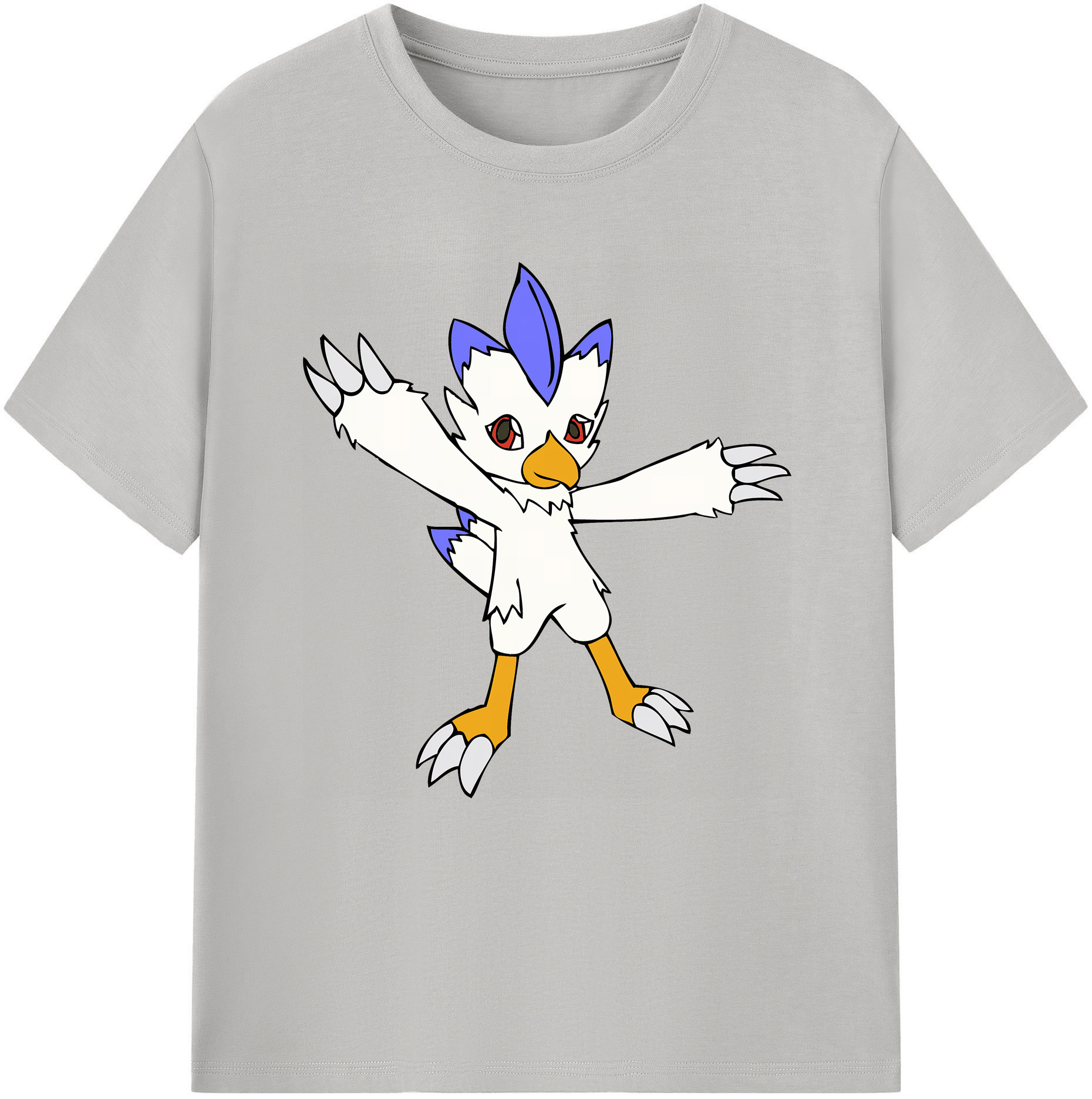 （画像用） Digimon デジタルモンスター/デジモン レディースカジュアルプリントTシャツ（綿100％）