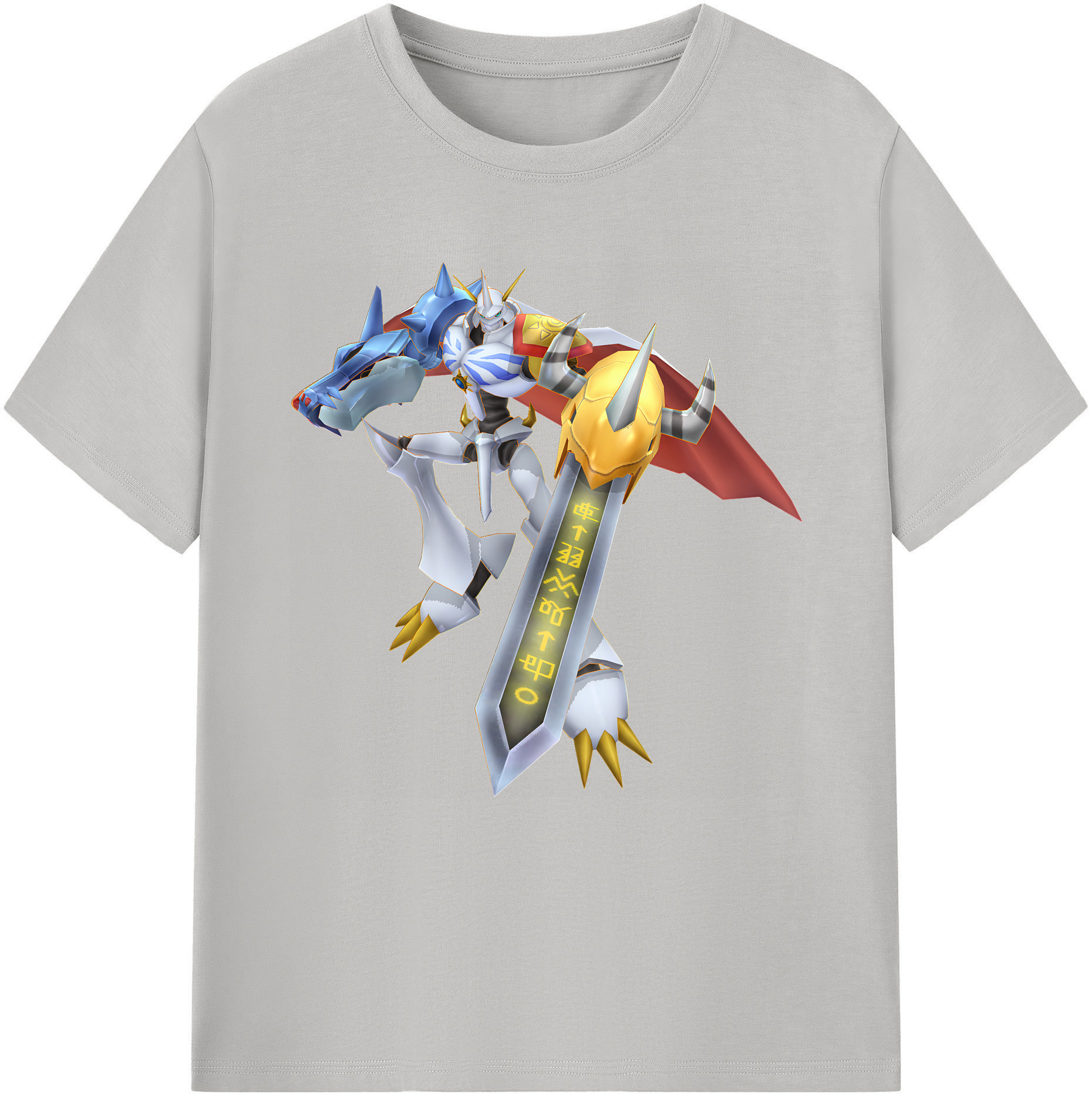 （画像用） Digimon デジタルモンスター/デジモン レディースカジュアルプリントTシャツ（綿100％）
