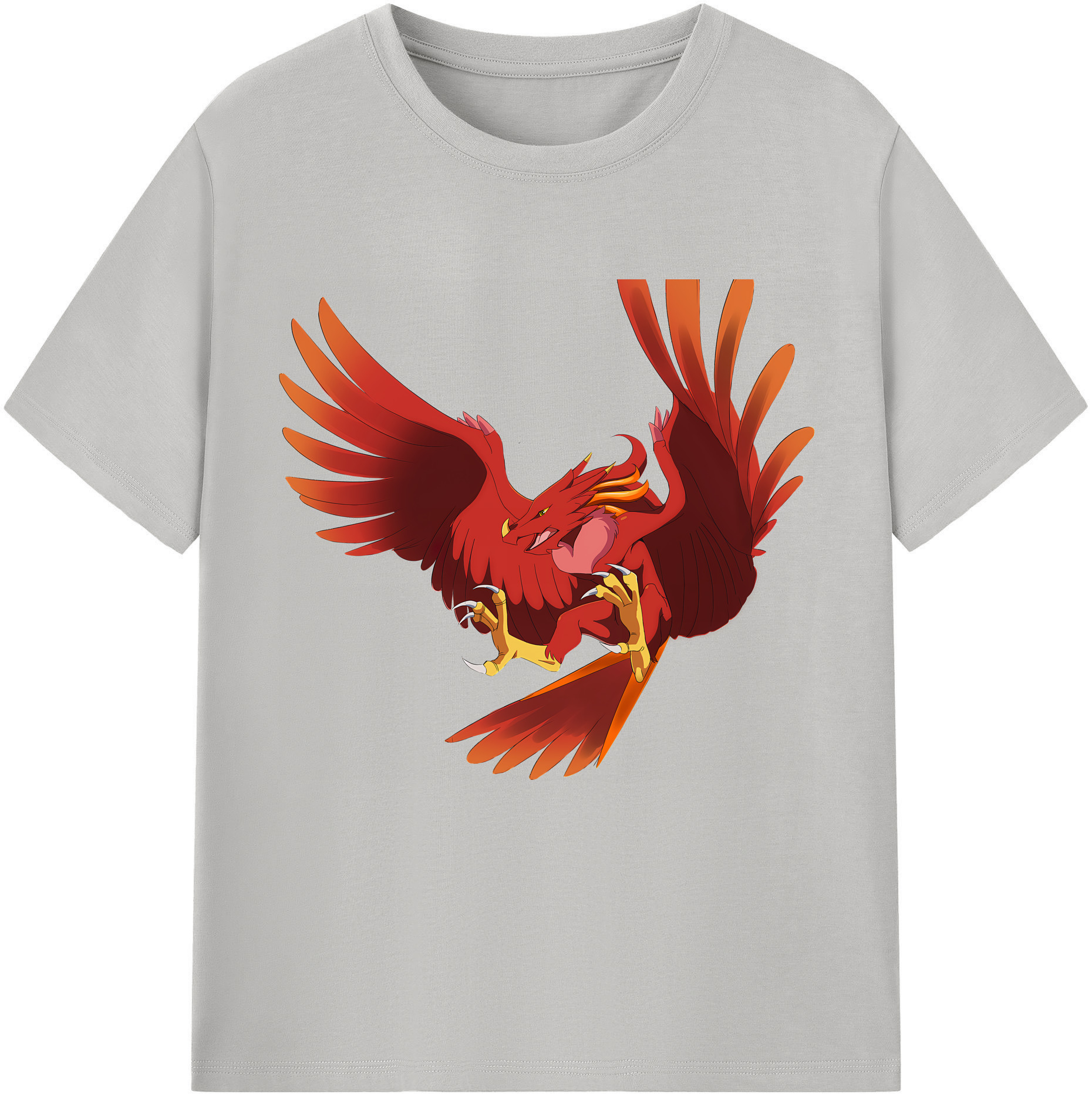 （画像用） Digimon デジタルモンスター/デジモン レディースカジュアルプリントTシャツ（綿100％）