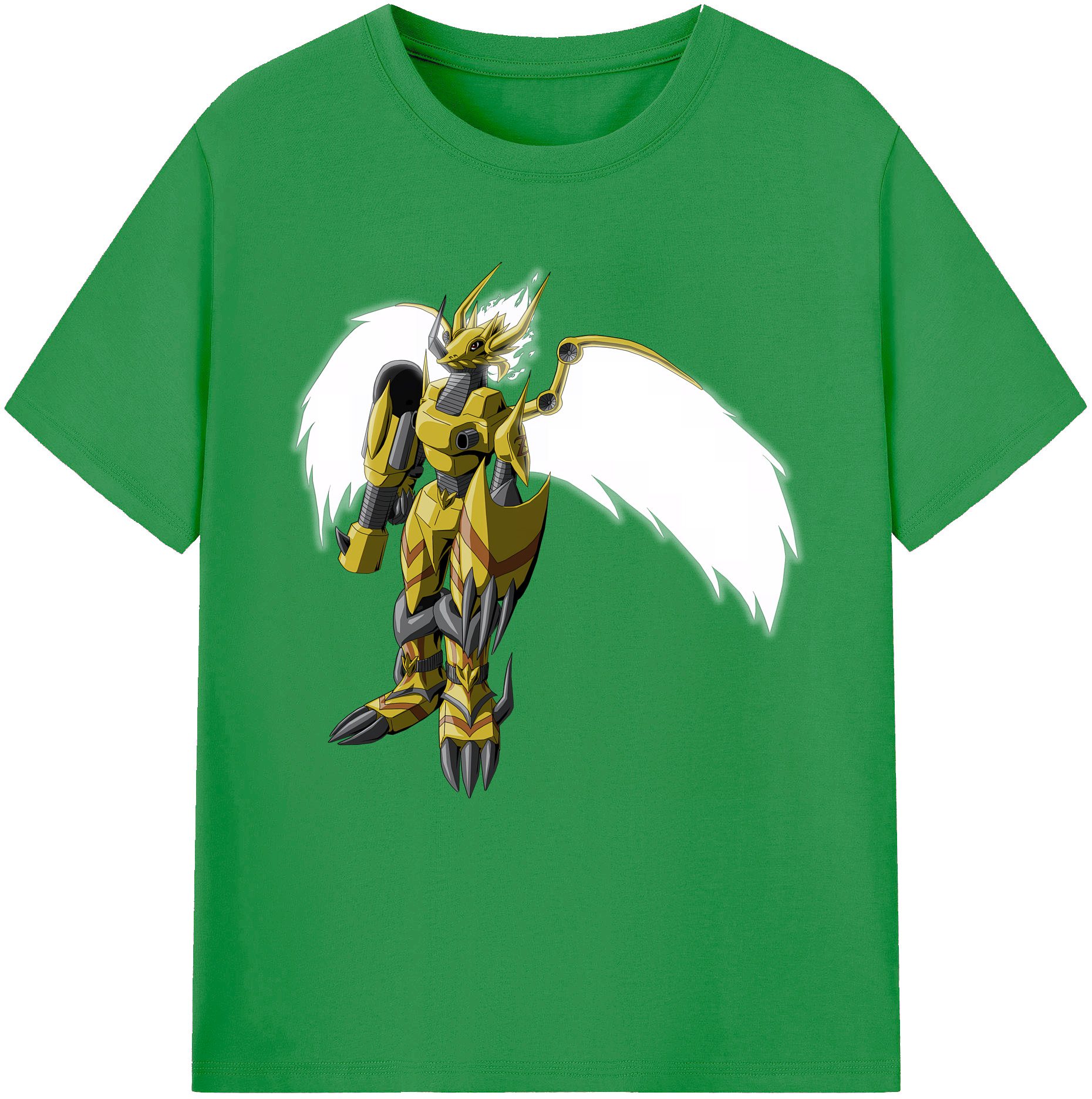（画像用） Digimon デジタルモンスター/デジモン レディースカジュアルプリントTシャツ（綿100％）